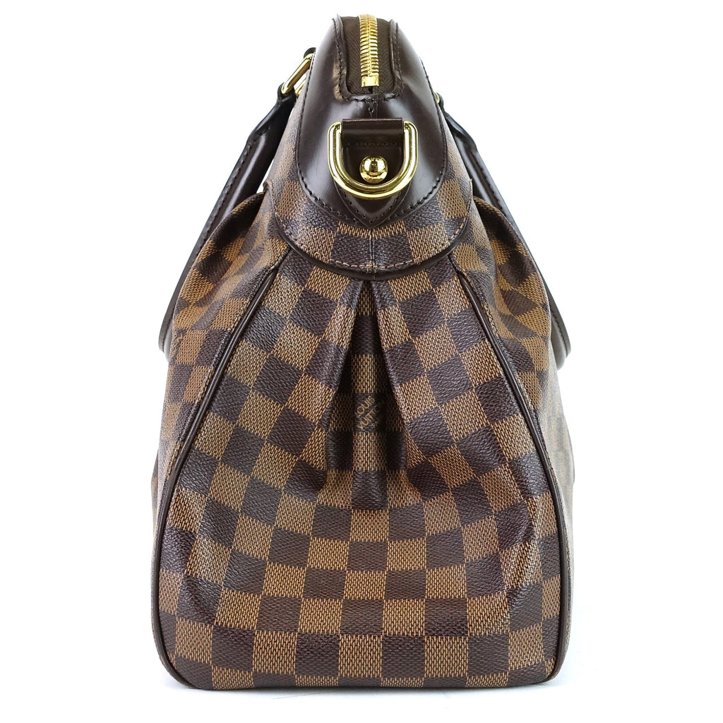 Louis Vuitto Trevi GM Damier Ebene Canvas Bag