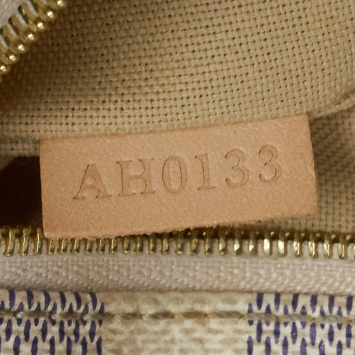 Louis Vuitto Soffi Damier Azur Canvas Hobo Bag