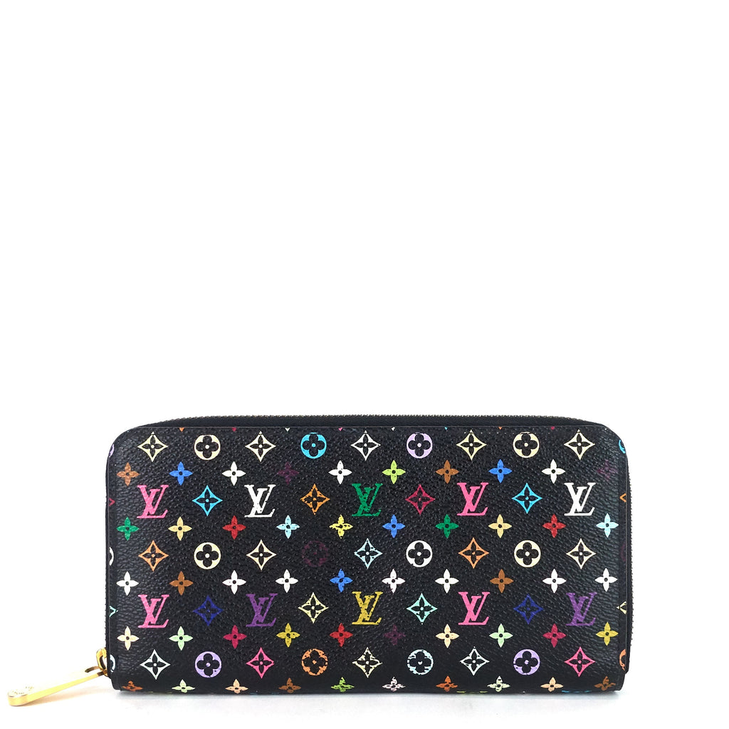 Louis Vuitto Monogram Multicolore Canvas Zippy Wallet