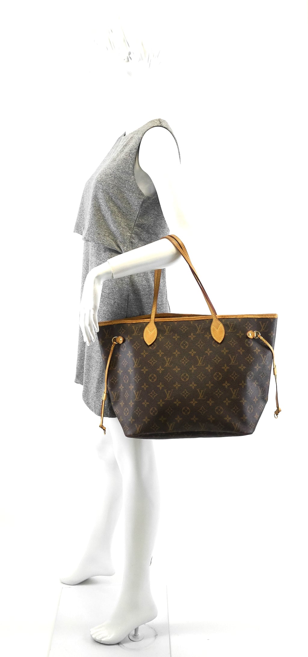 Louis Vuitto Neverfull MM Monogram Canvas Bag