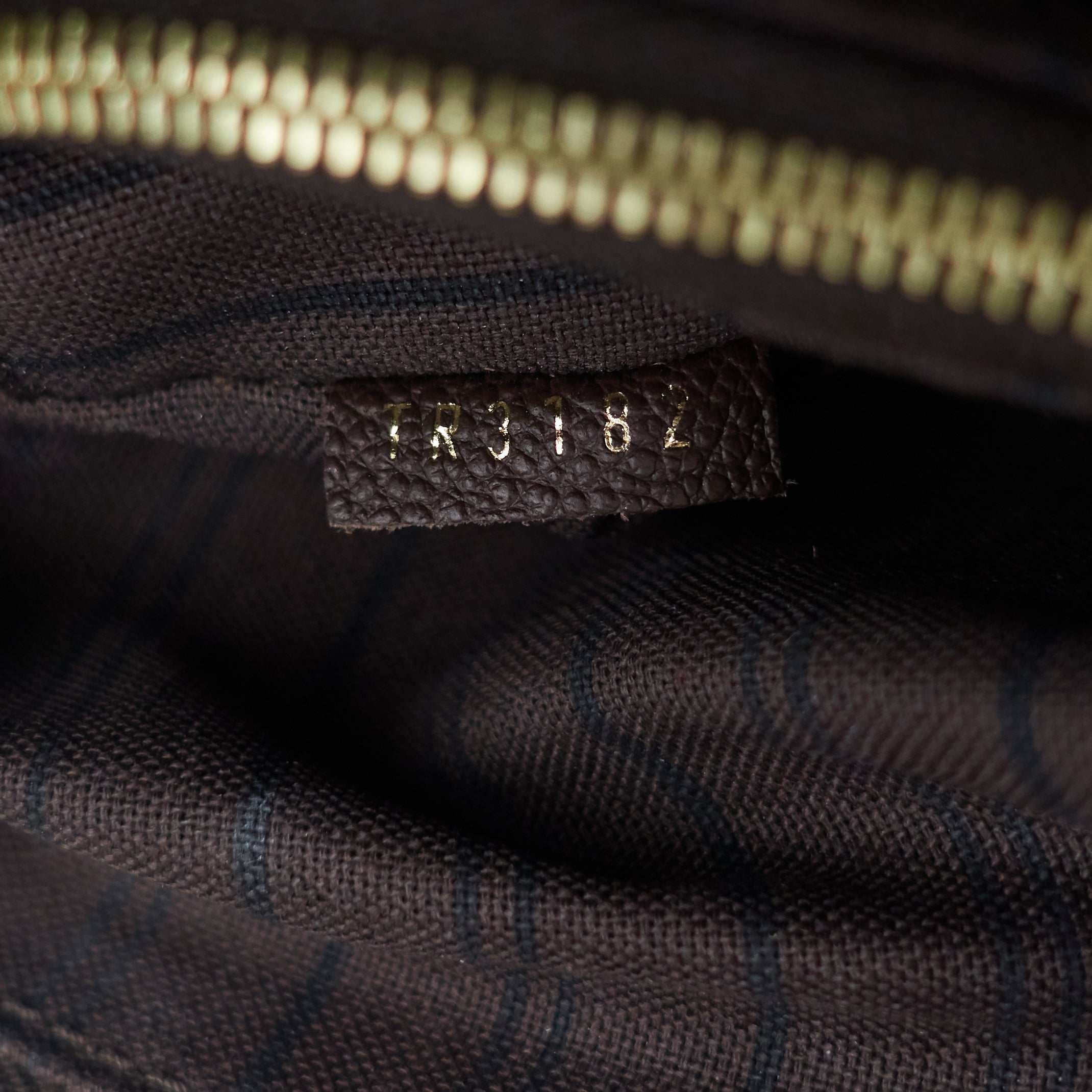 Louis Vuitto Lumineuse Monogram Empreinte Leather Bag