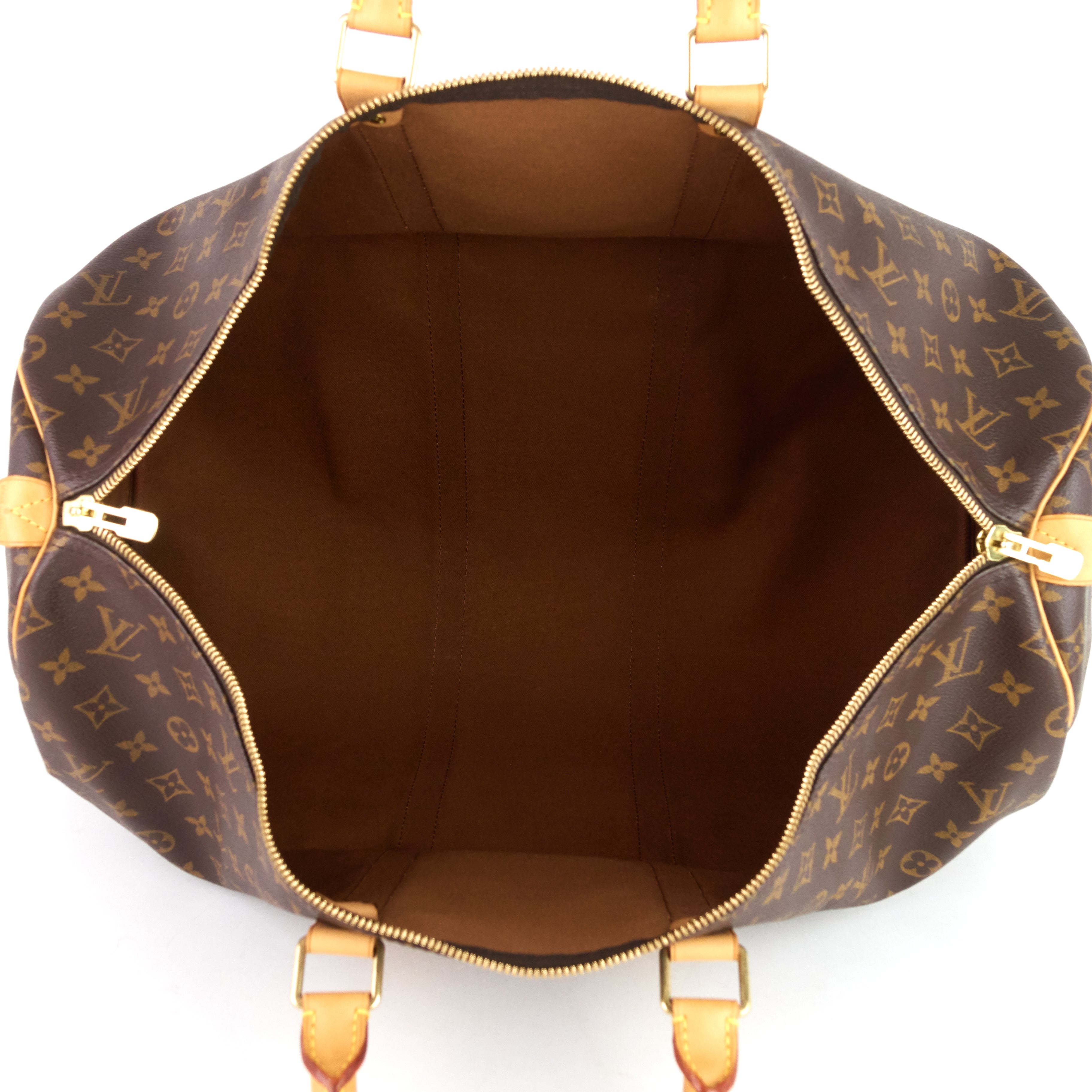 Louis Vuitto Keepall 55 Monogram Canvas Bag