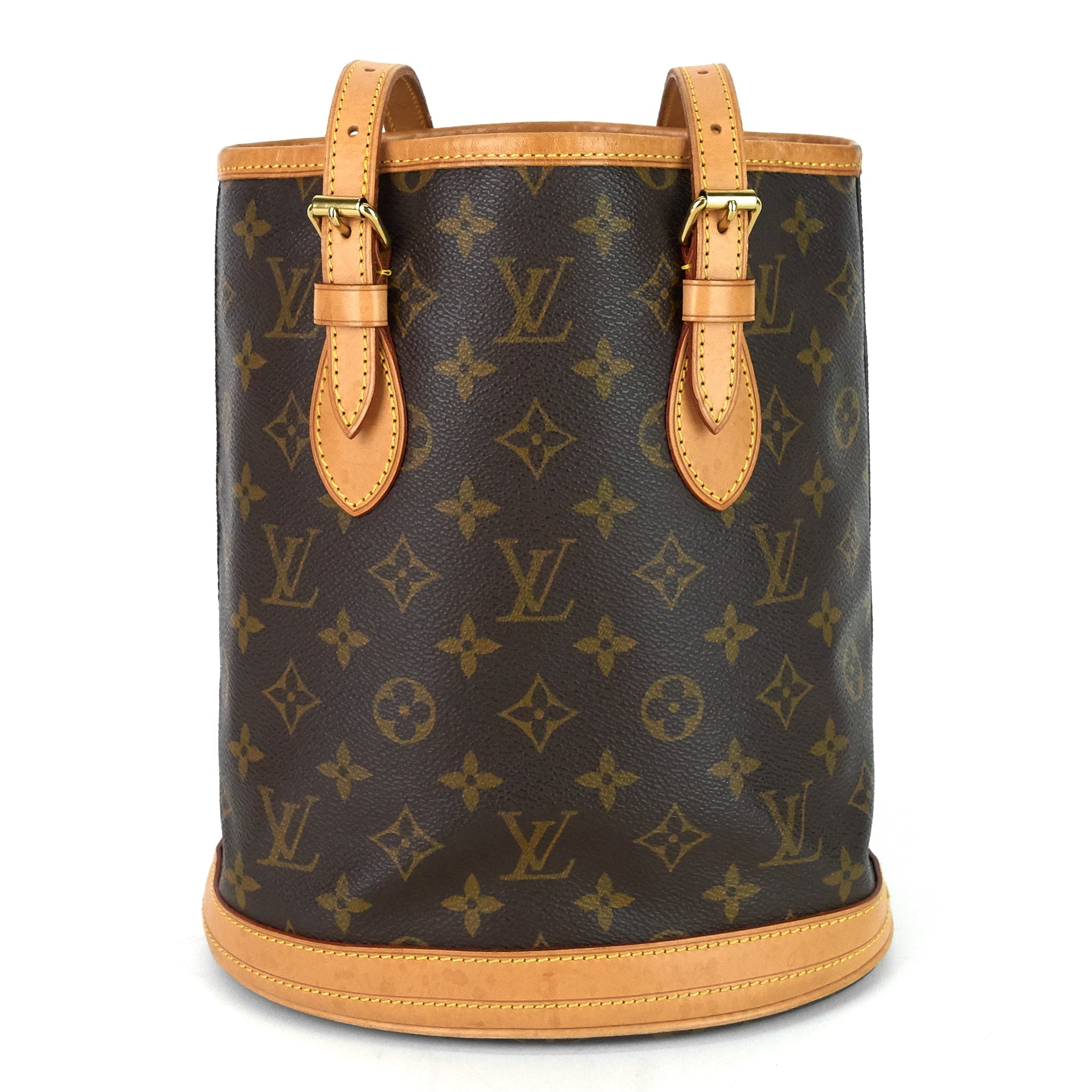 Louis Vuitto Bucket PM Monogram Canvas Shoulder Bag