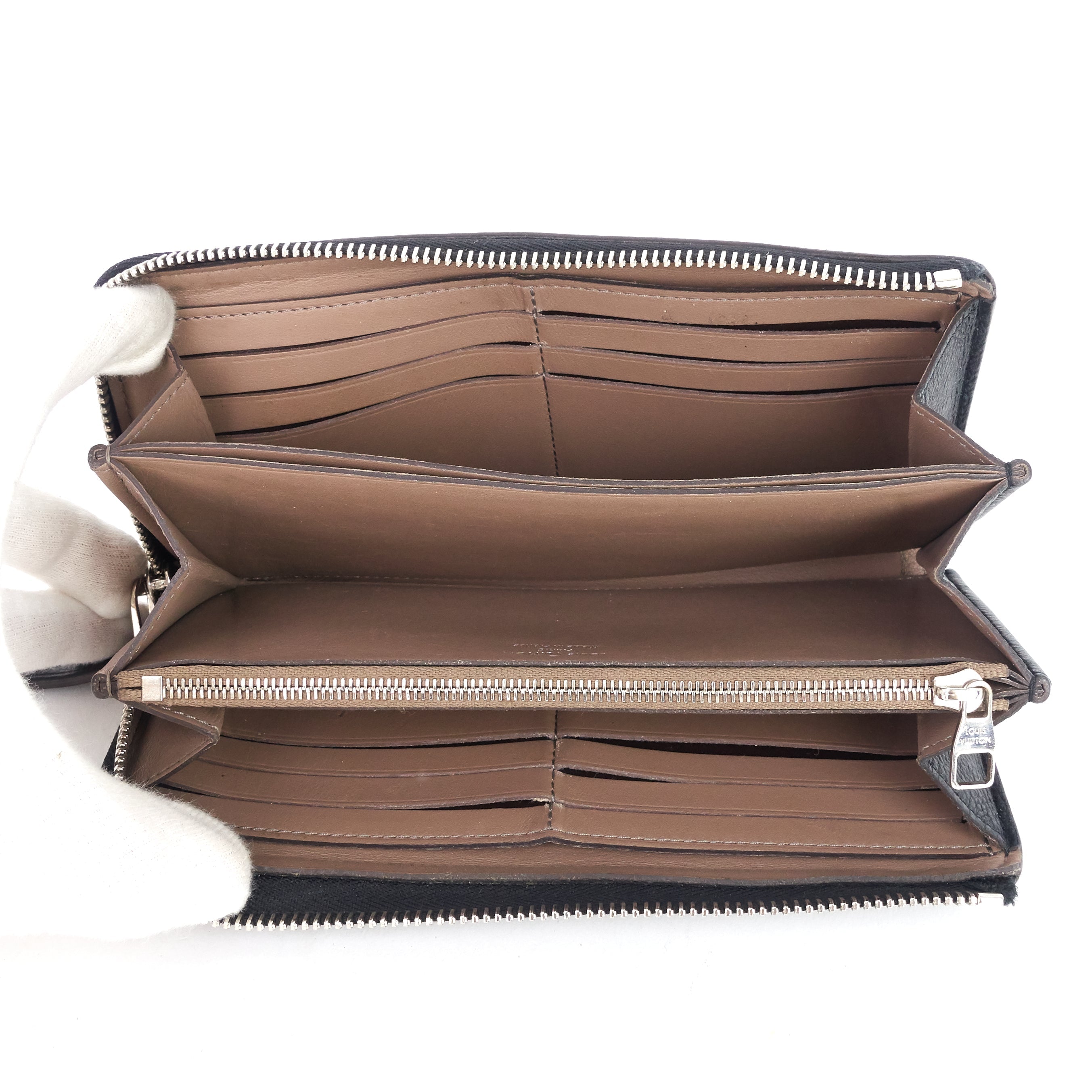Louis Vuitto Comete Cachemire Leather Wallet