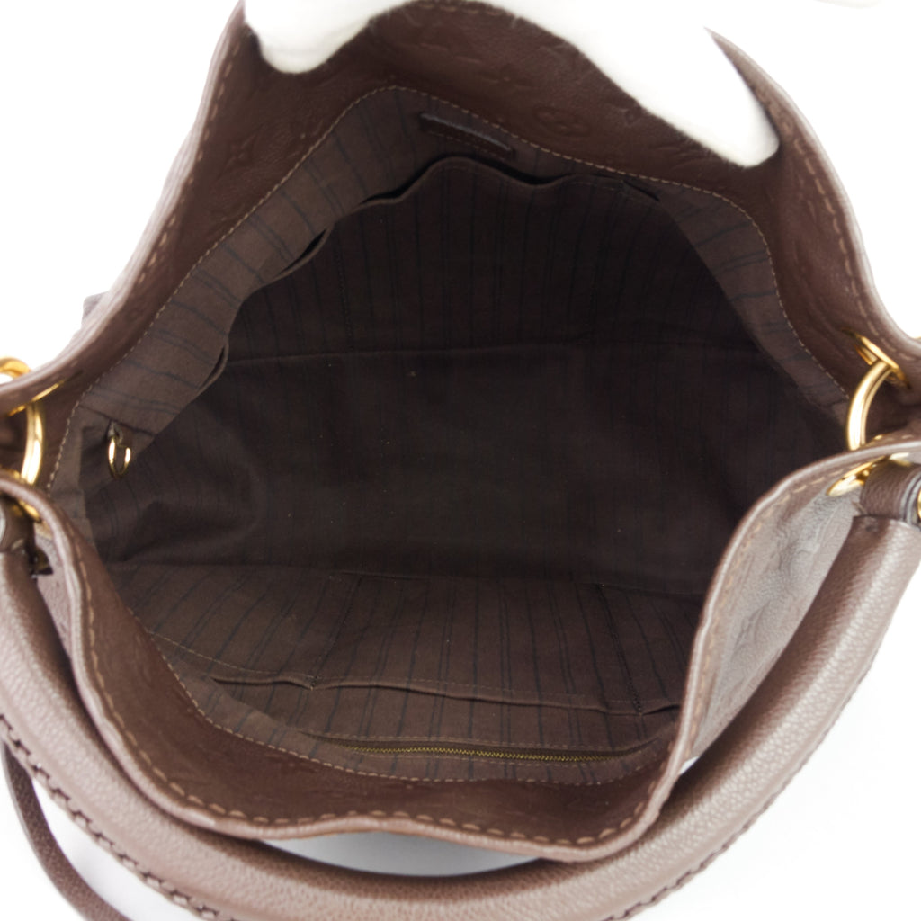 Louis Vuitto Artsy MM Monogram Empreinte Leather Bag