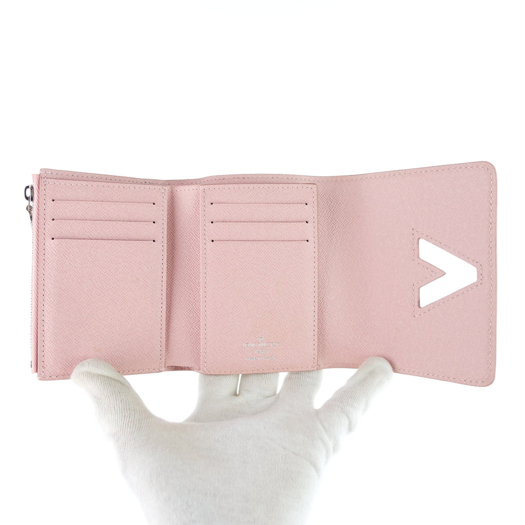 Louis Vuitto Twist Pink Epi Leather Compact Wallet