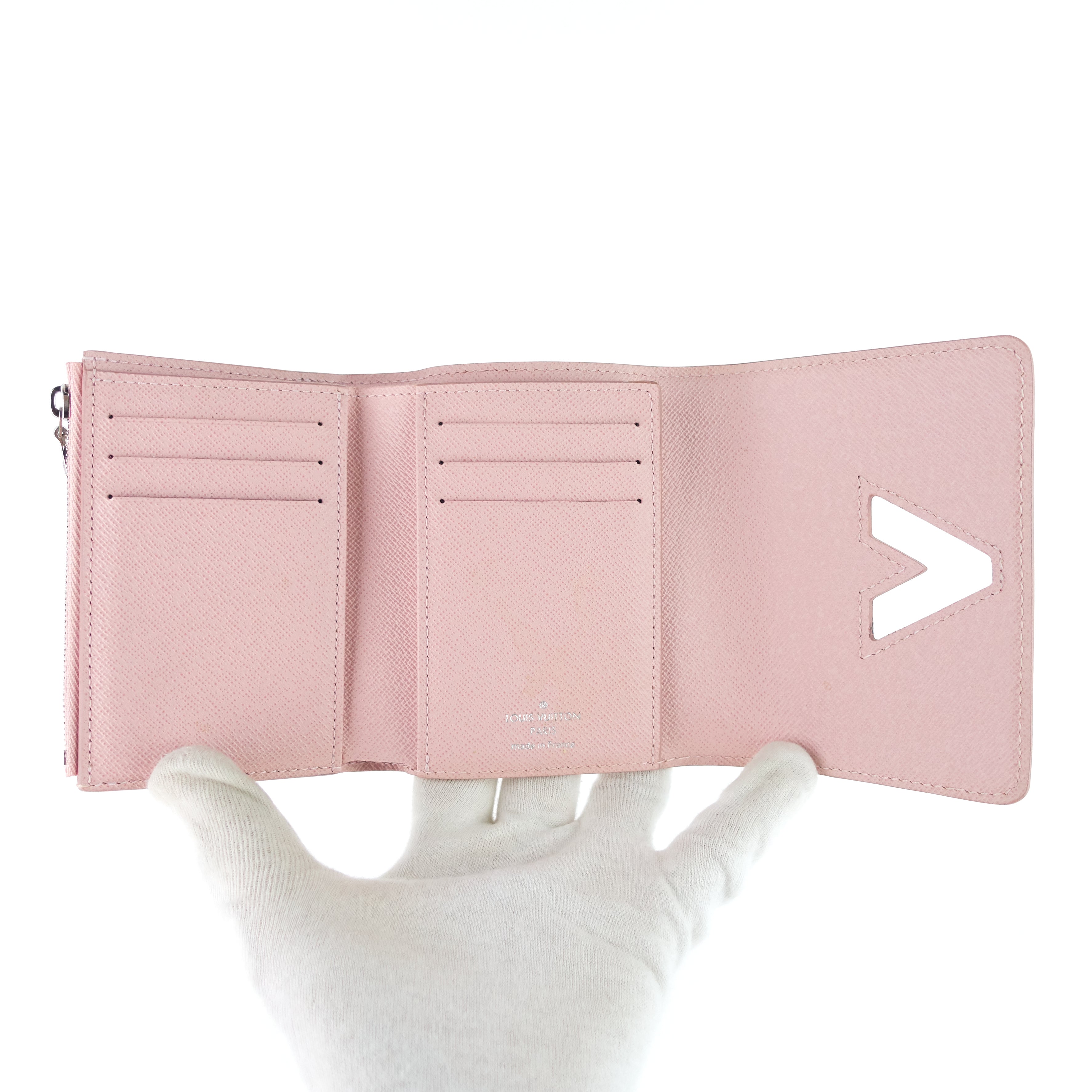 Louis Vuitto Twist Pink Epi Leather Compact Wallet