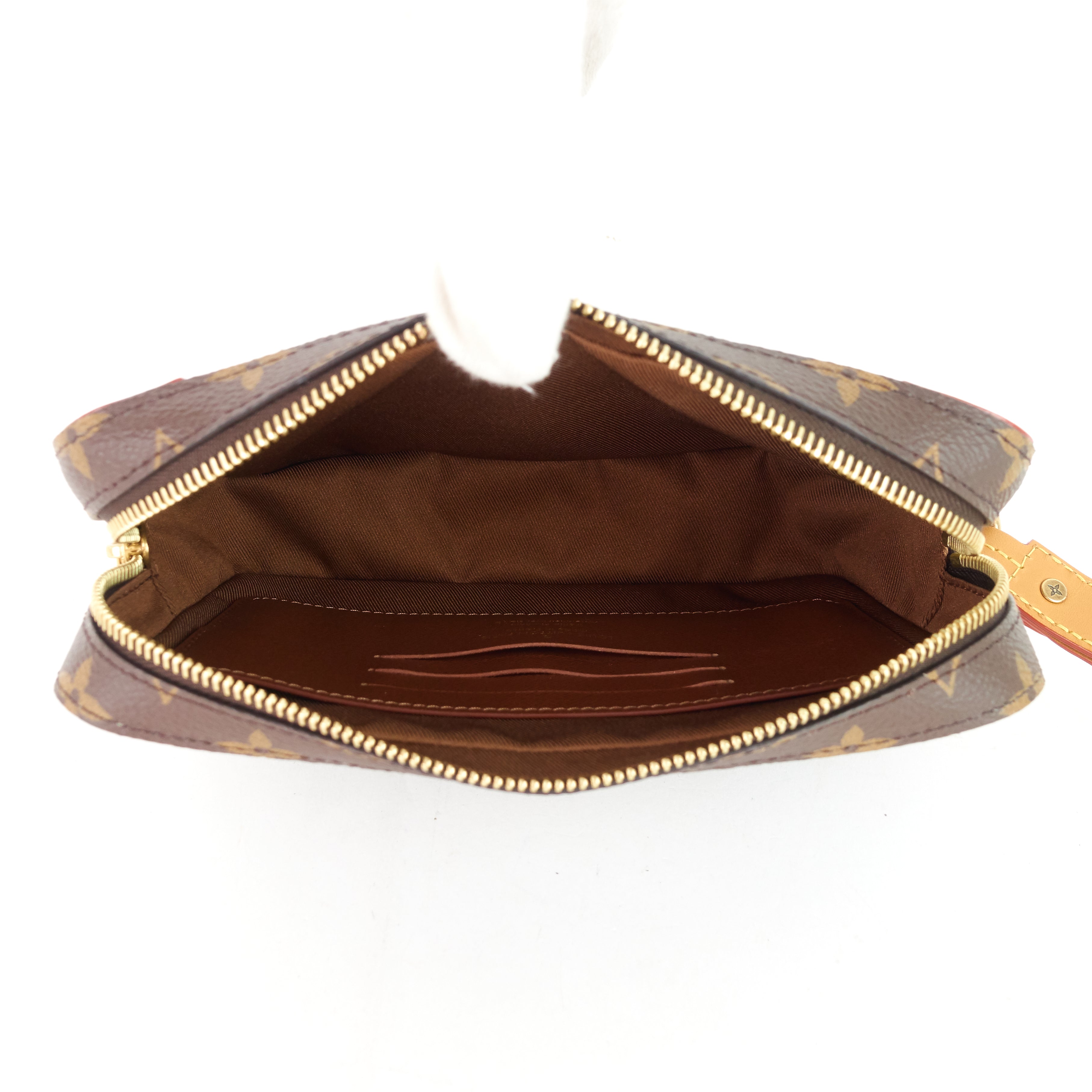 Louis Vuitto Monogram Canvas Soft Trunk Pouch Bag