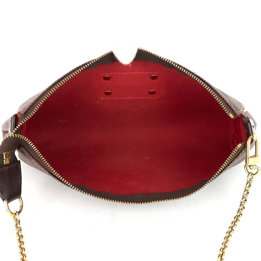 Louis Vuitto Eva Damier Ebene Canvas Bag