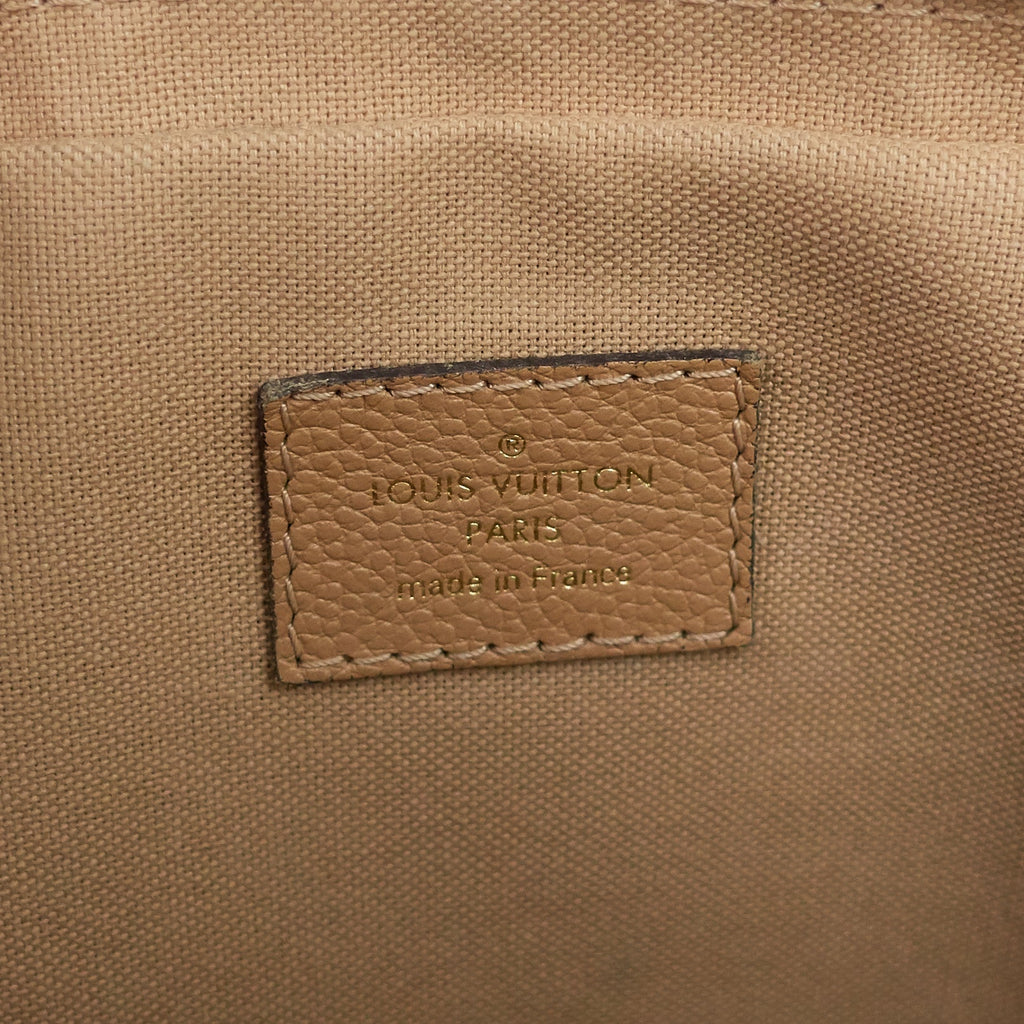Louis Vuitto Vosges MM Monogram Empreinte Leather Bag
