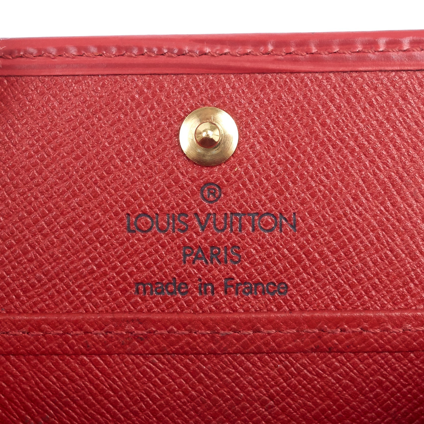 Louis Vuitto Square Epi Leather Coin Pouch