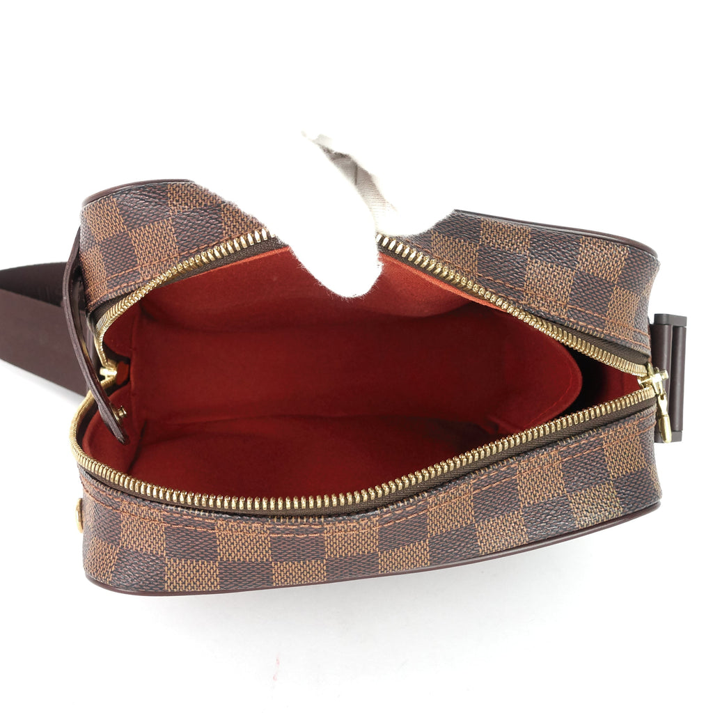 Louis Vuitto Olav PM Damier Ebene Canvas Messenger Bag