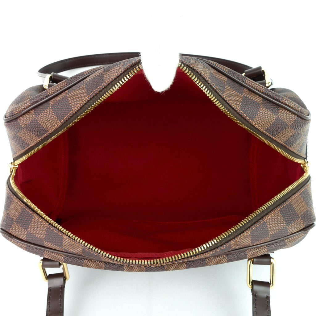 Louis Vuitto Rivington GM Damier Ebene Canvas Bag