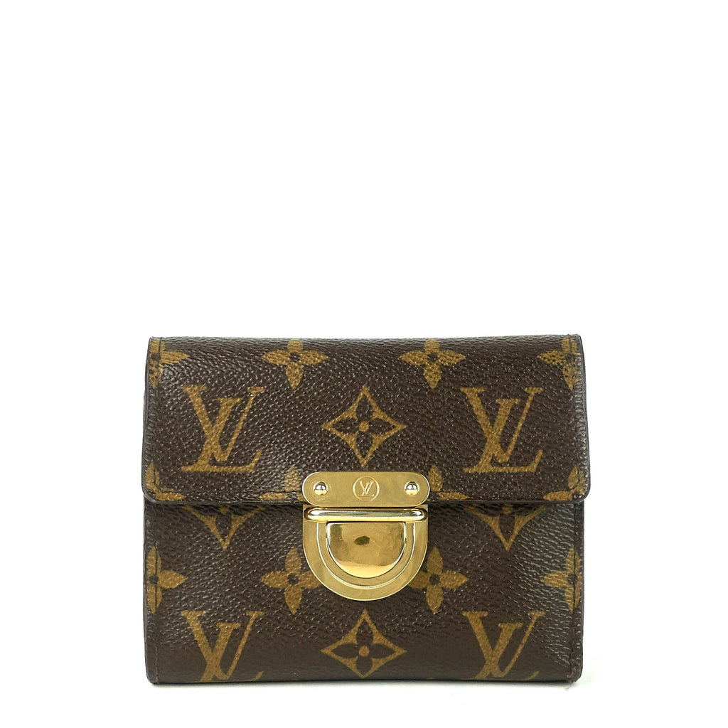 Louis Vuitto Portefeuille Koala Trifold Monogram Canvas Wallet