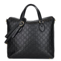 Gucci Signature Top Handle Guccissima Bag