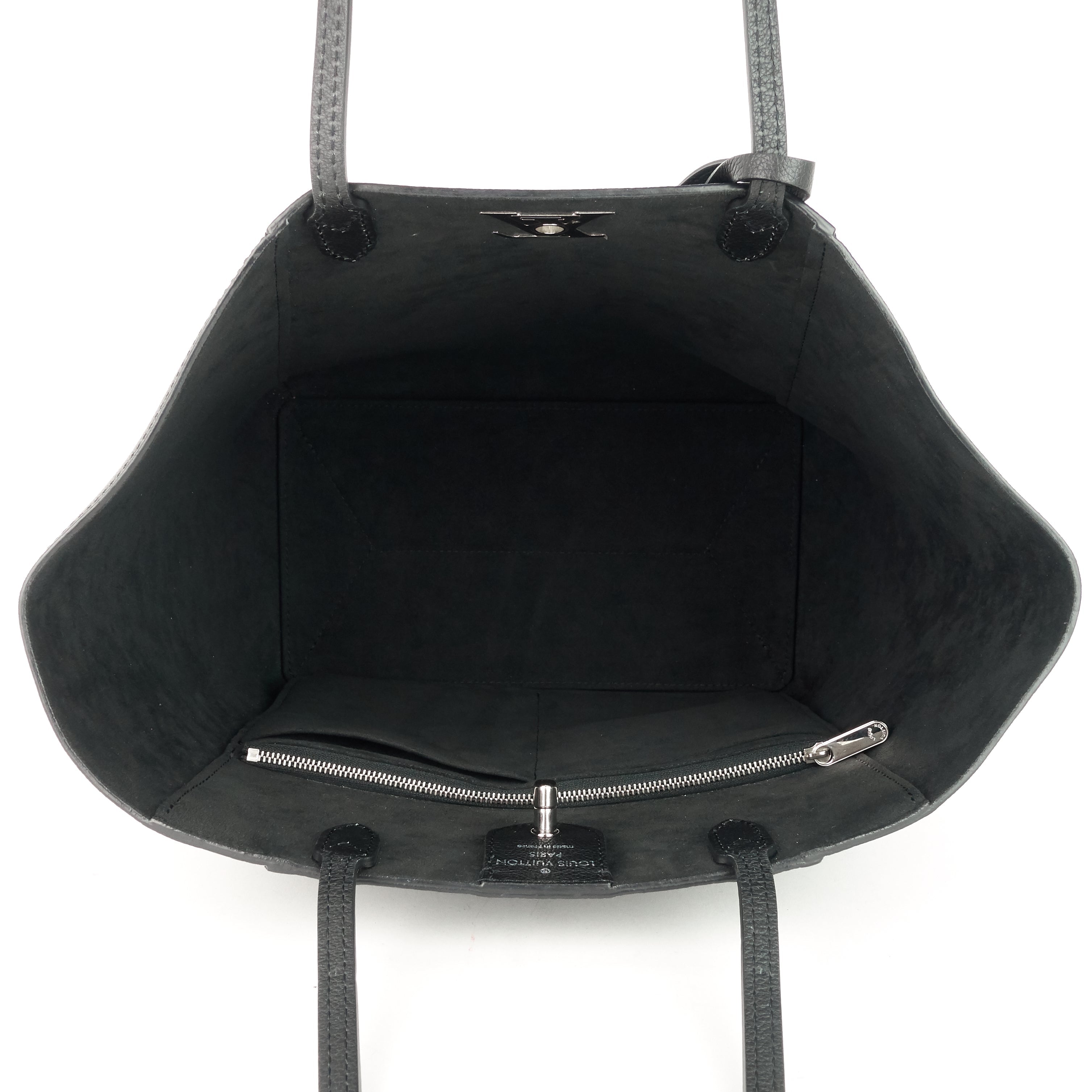 Louis Vuitto LockMe Cabas Calfskin Leather Tote Bag