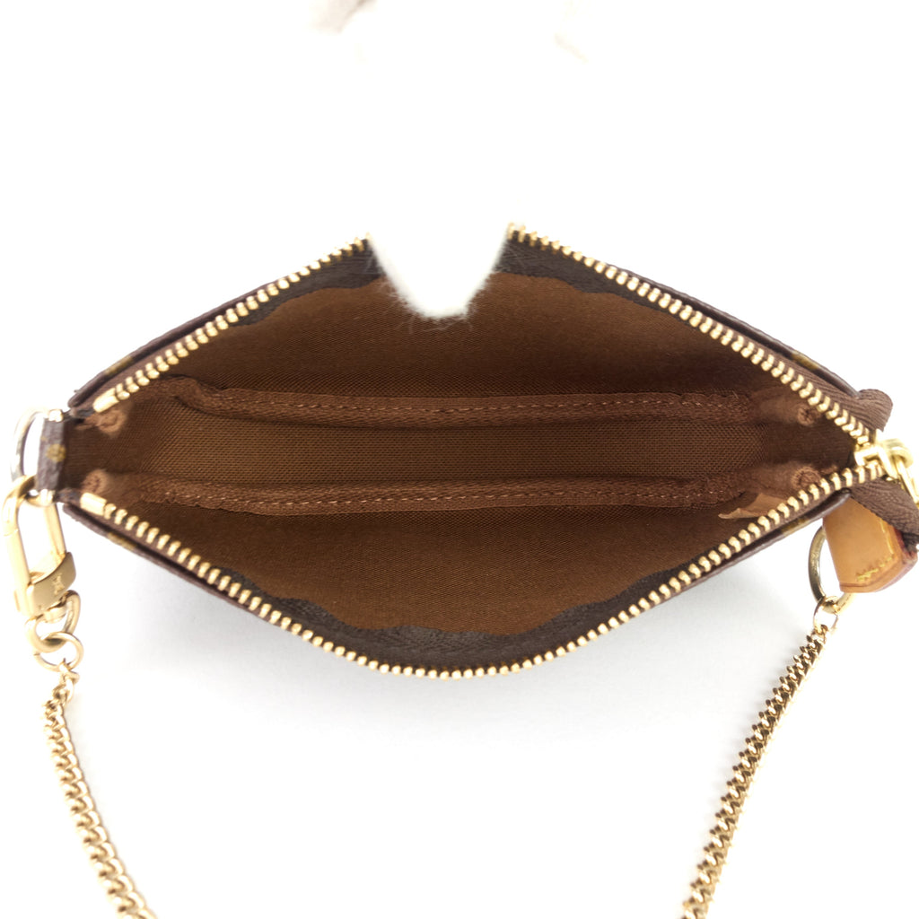 Louis Vuitto Pochette Accessoires Mini Monogram Canvas Bag