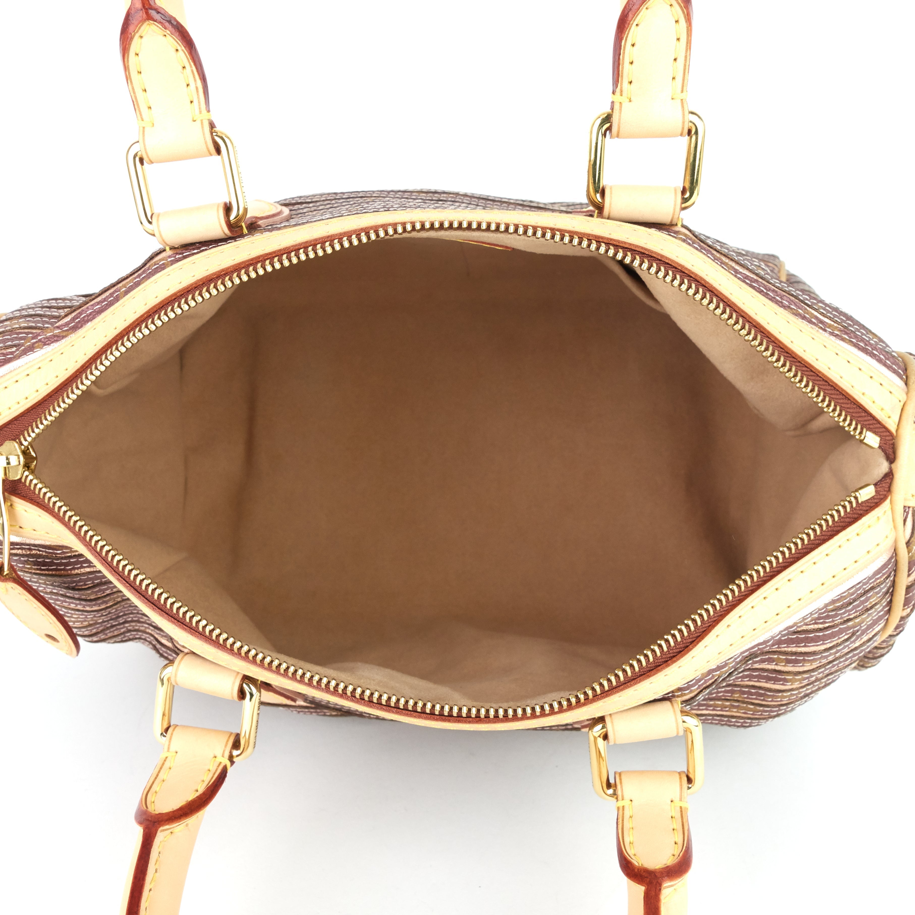 Louis Vuitto Eden Speedy BandouliÃ¨re 30 Canvas Handbag