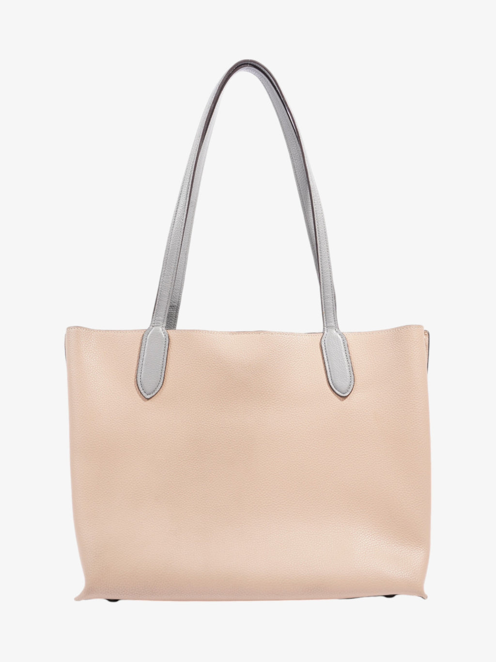 Coach Willow Tote Nude / Grey Leather