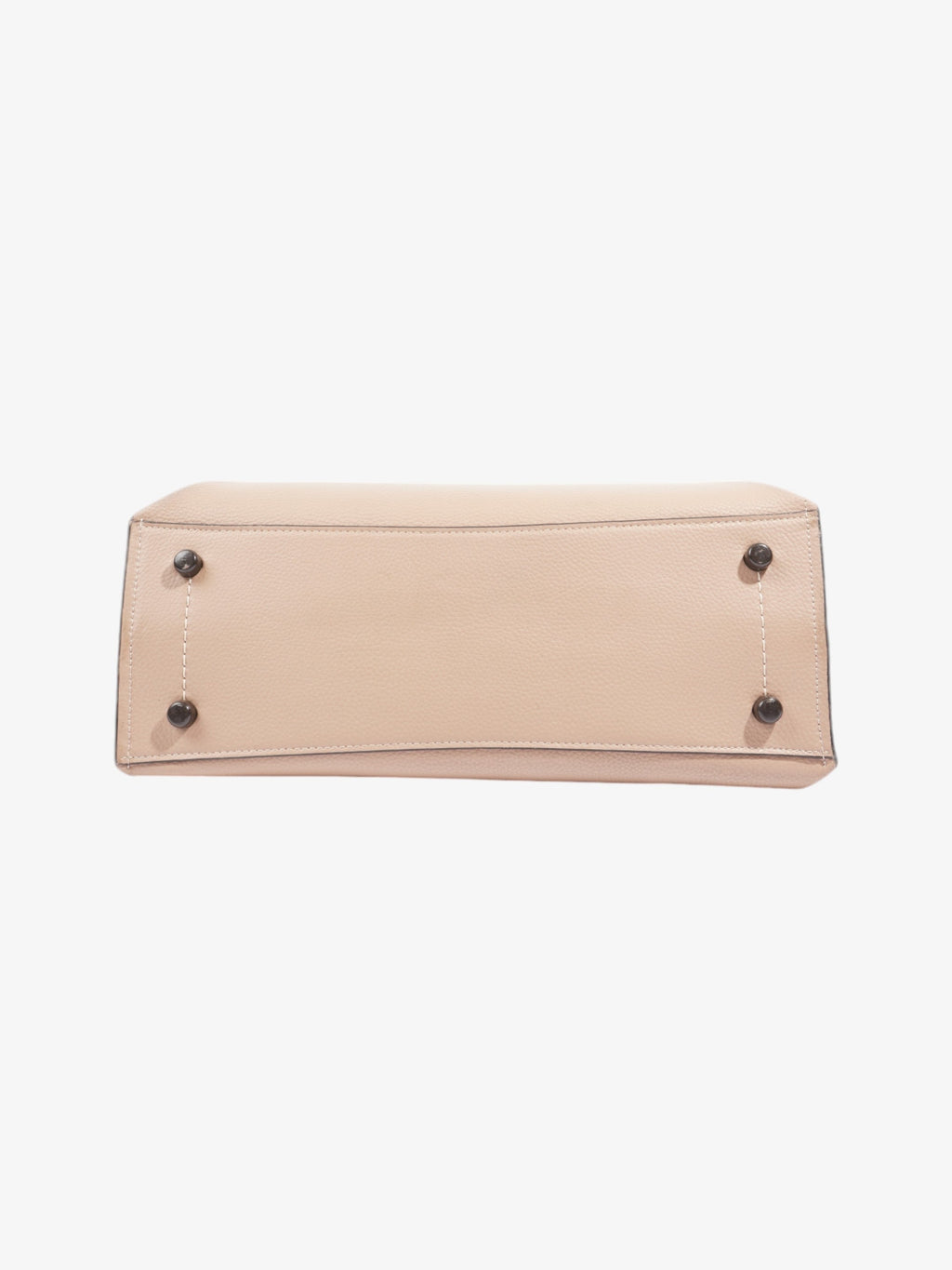 Coach Willow Tote Nude / Grey Leather