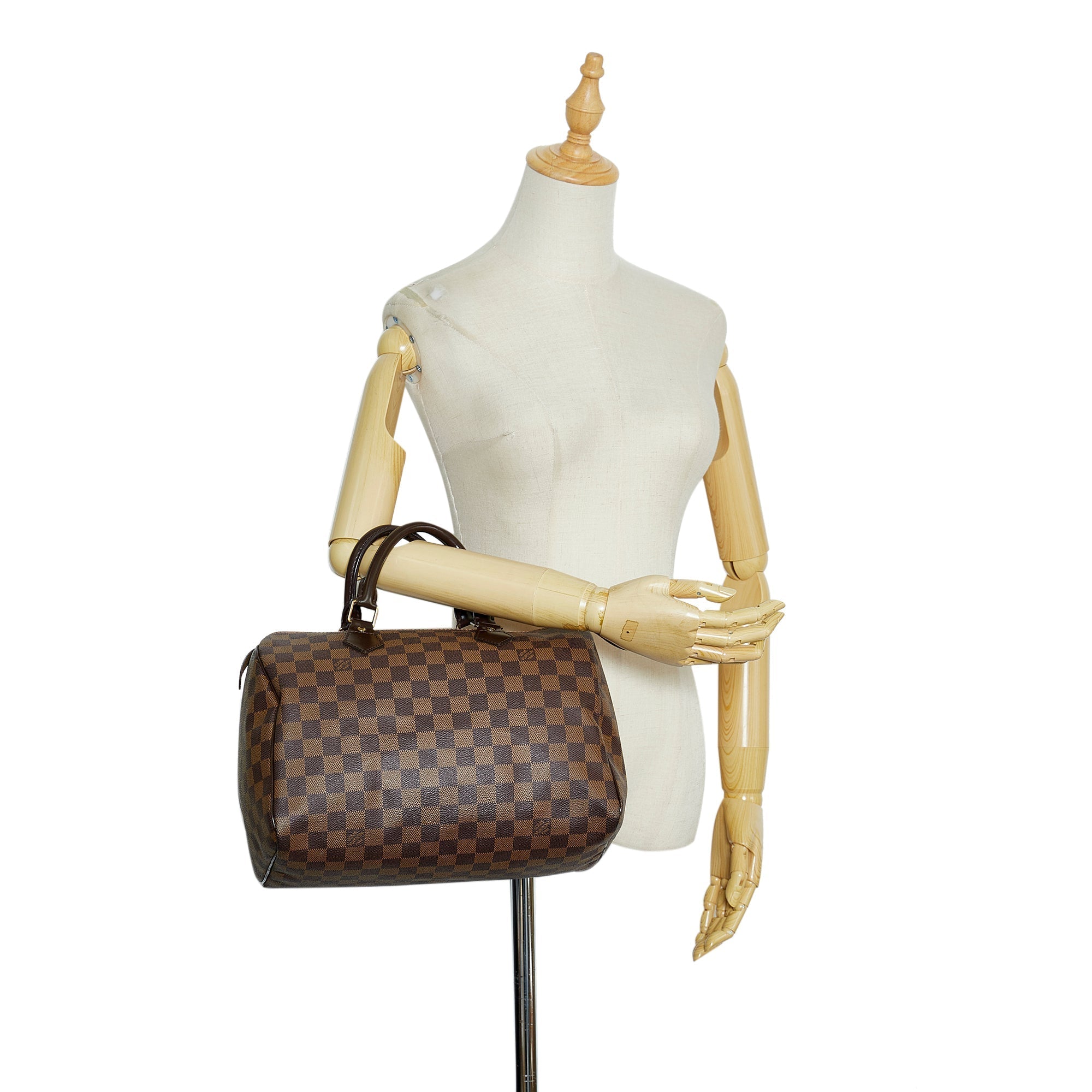 Louis Vuitton Speedy 30 Damier Ebene Canvas