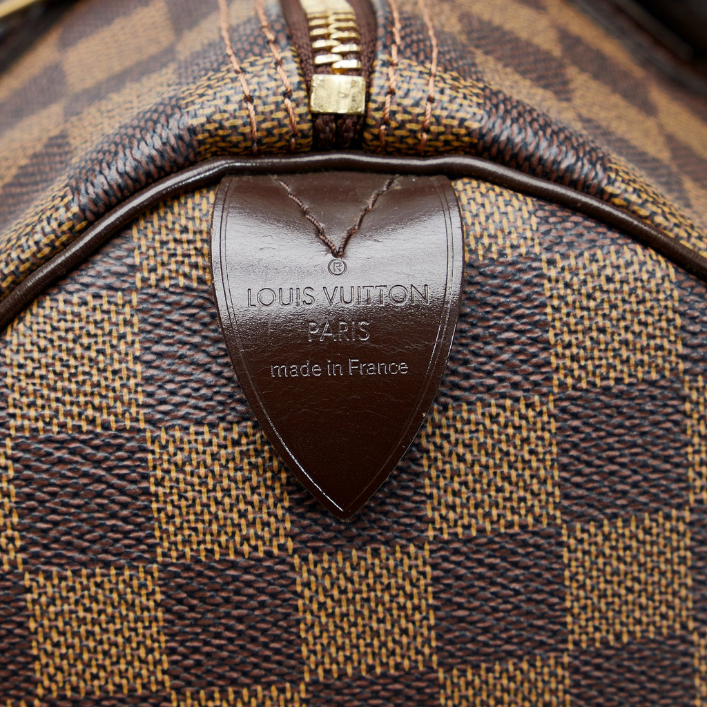 Louis Vuitton Speedy 30 Damier Ebene Canvas