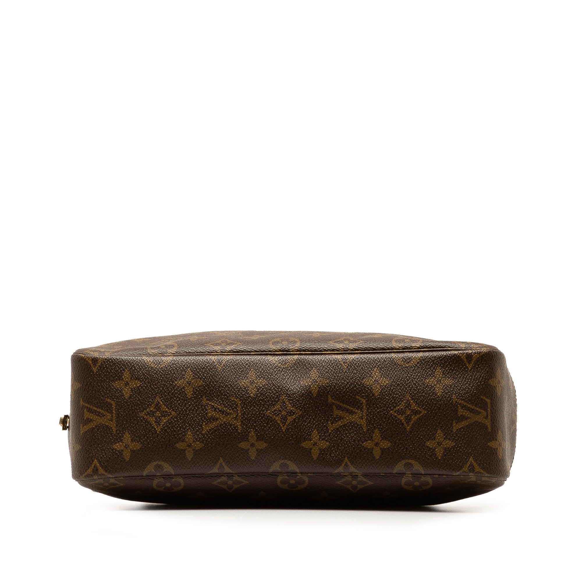 Brown Louis Vuitton Monogram Trousse Toilette 28 Pouch