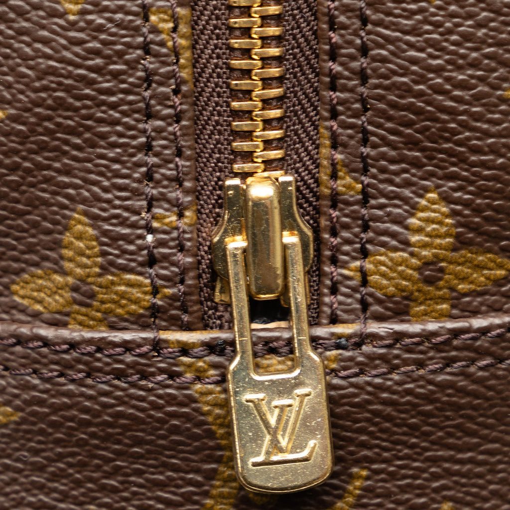 Brown Louis Vuitton Monogram Trousse Toilette 28 Pouch