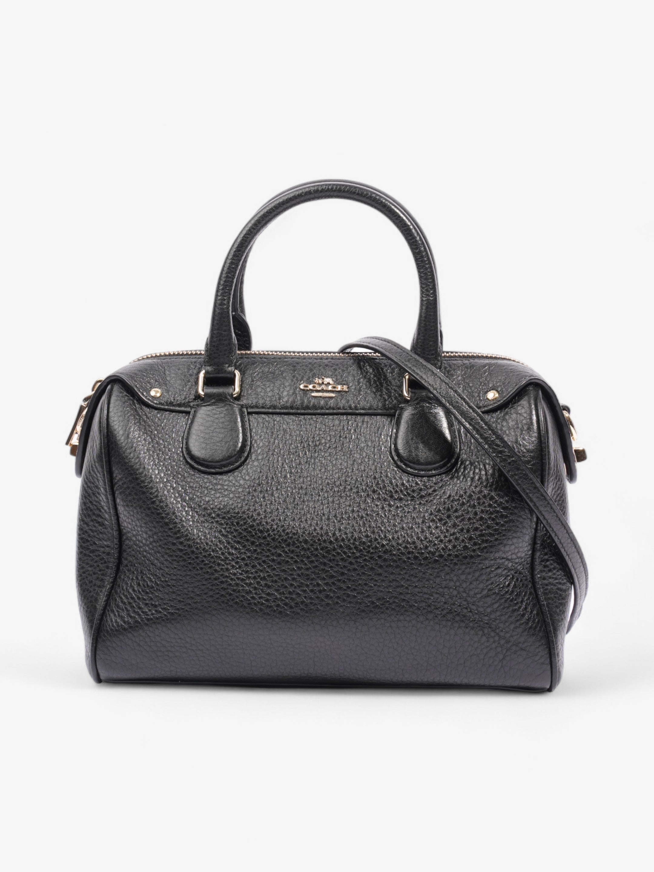 Coach Bennett Black Leather