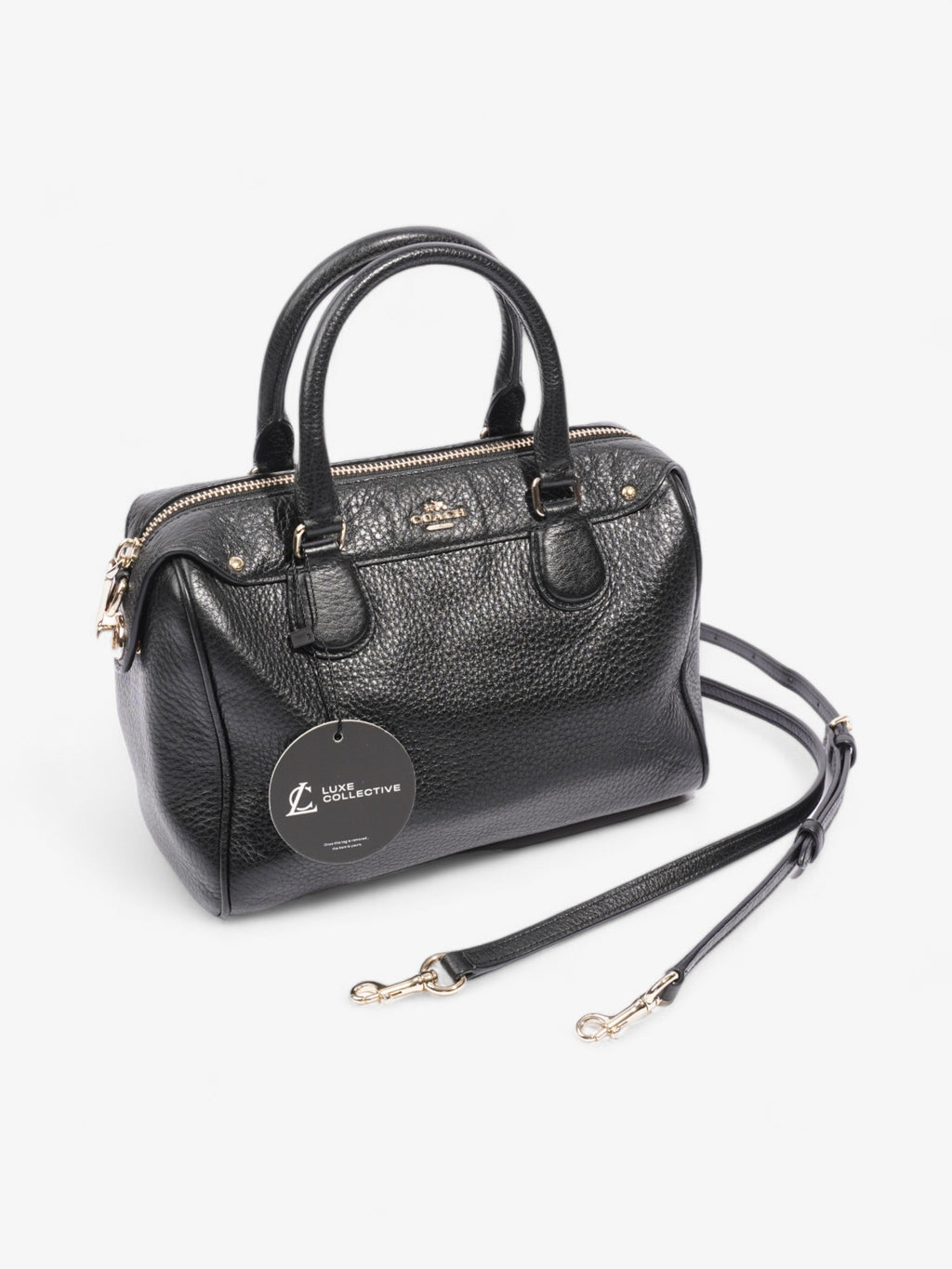 Coach Bennett Black Leather