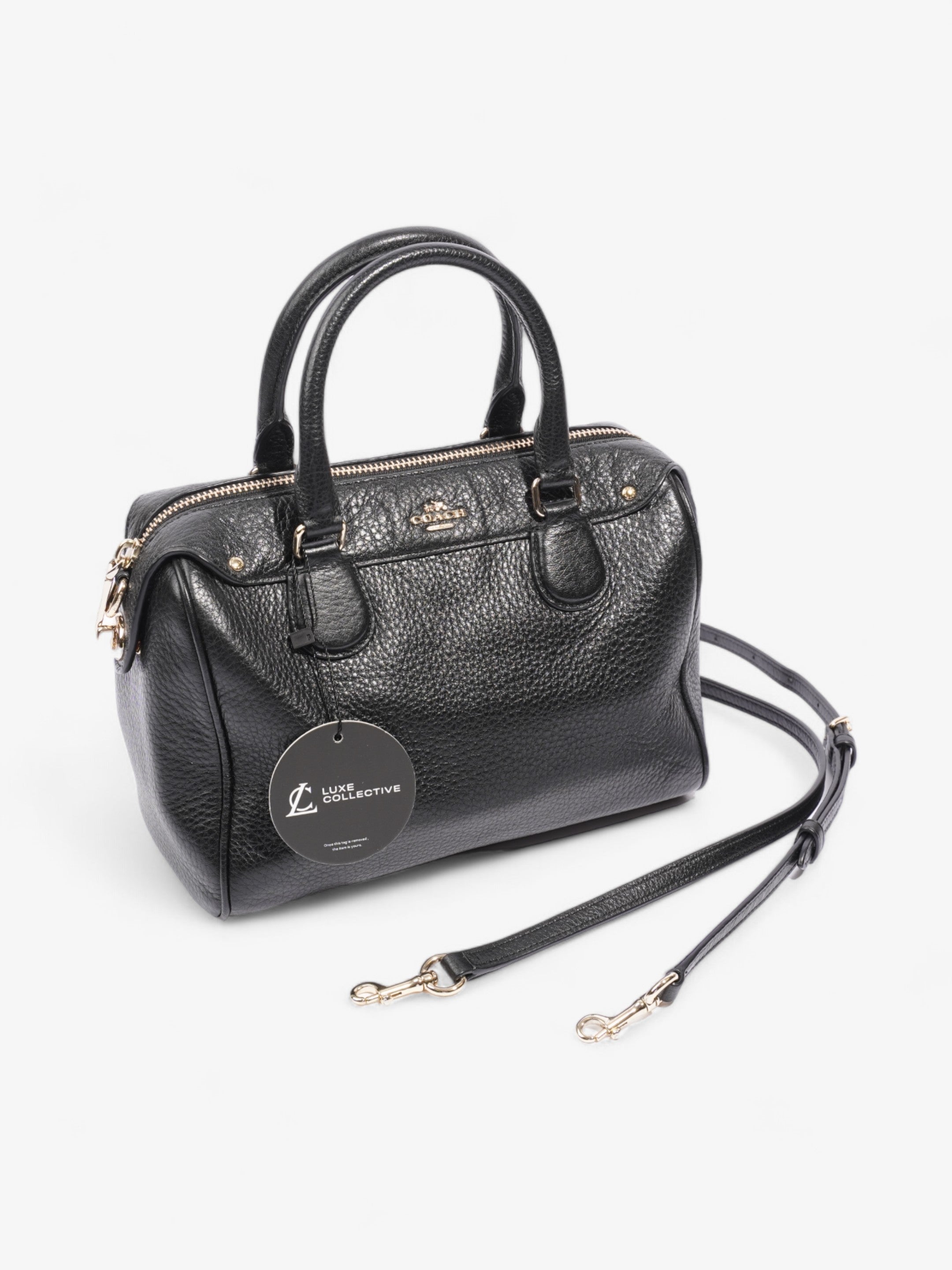 Coach Bennett Black Leather