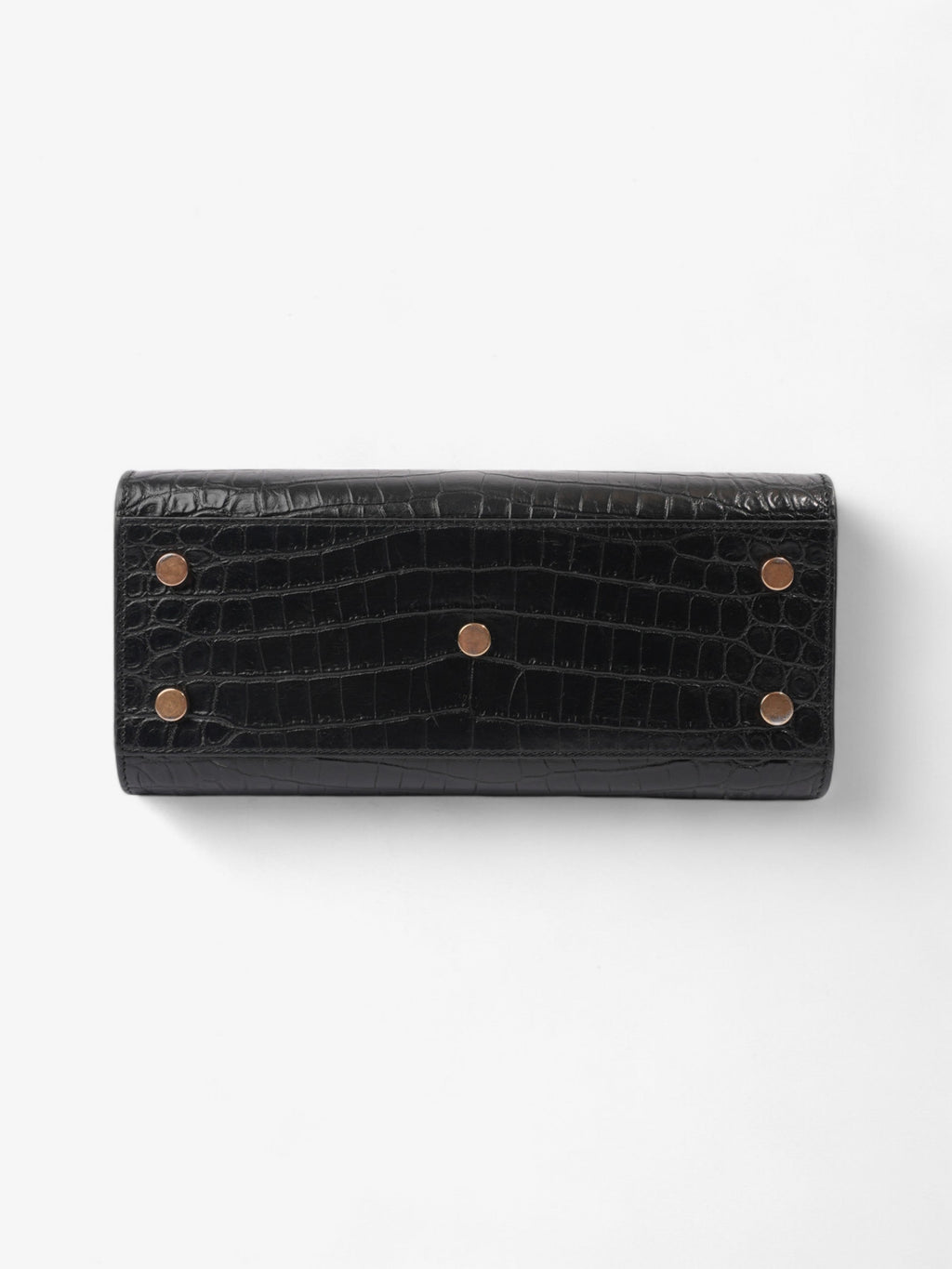 Saint Laurent Sac De Jour Black Embossed Leather Baby