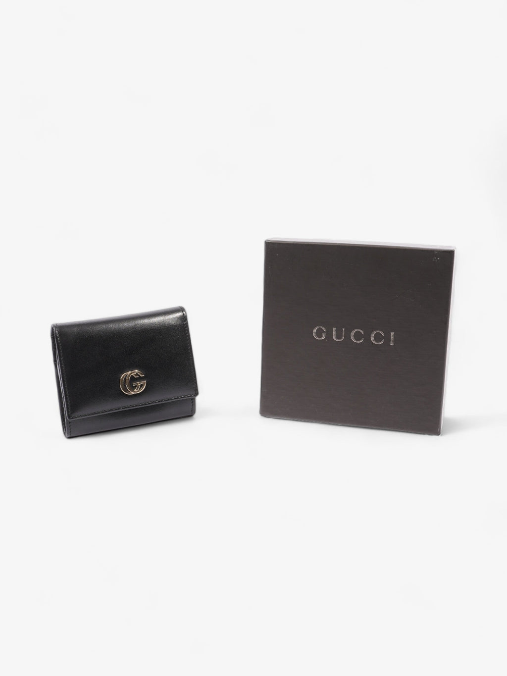 Gucci Interlocking G Wallet Black Leather