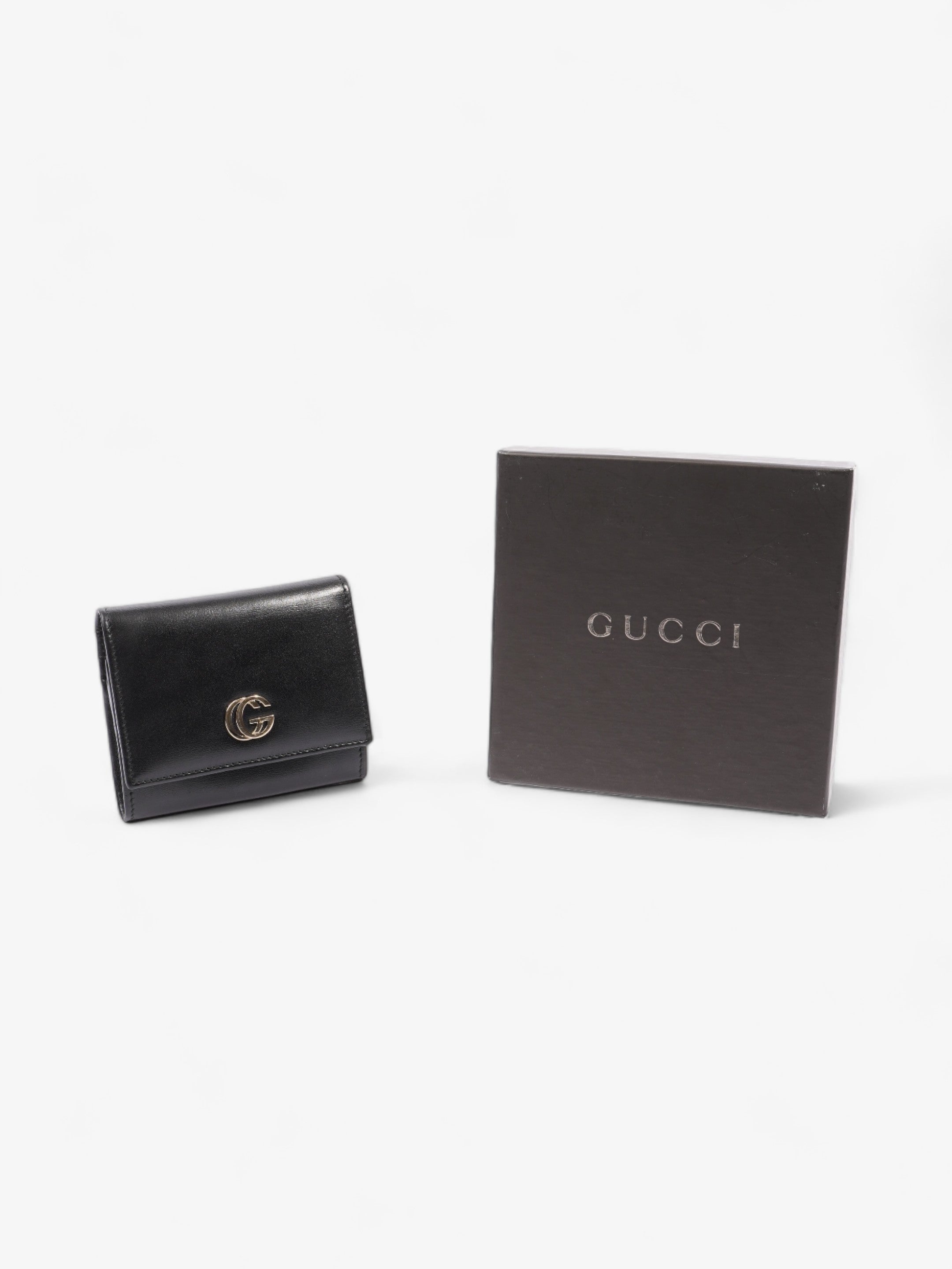 Gucci Interlocking G Wallet Black Leather