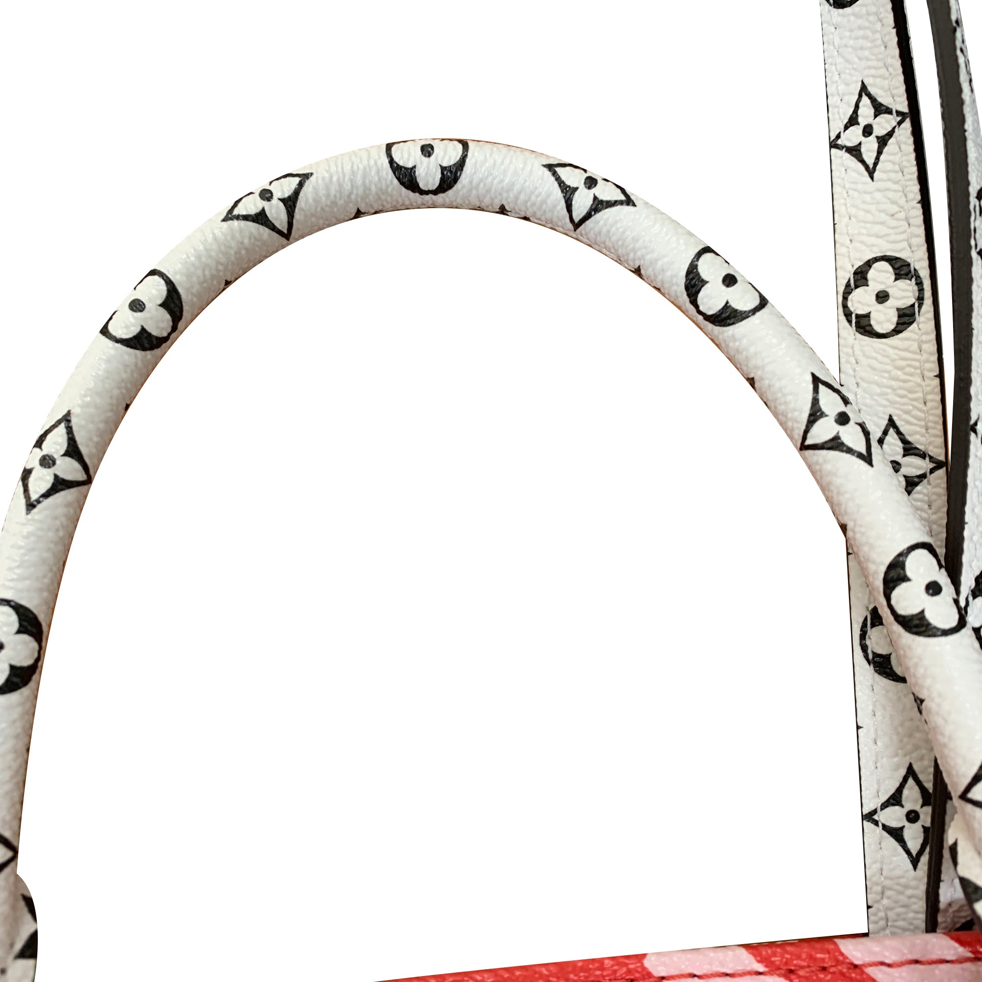 Louis Vuitton Onthego Red Crafty Giant Monogram Canvas