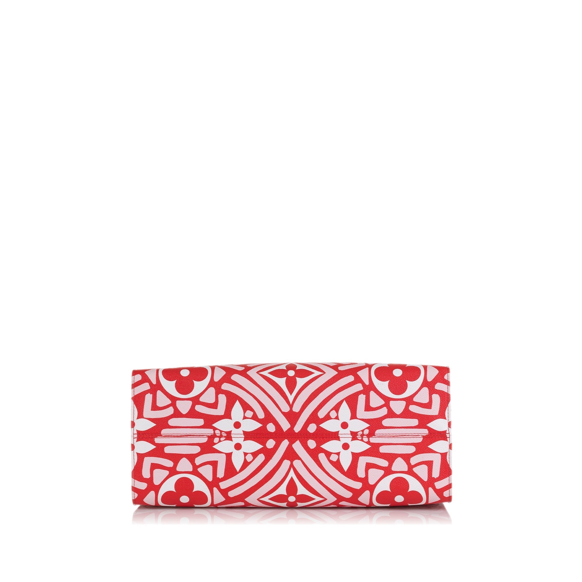 Louis Vuitton Onthego Red Crafty Giant Monogram Canvas