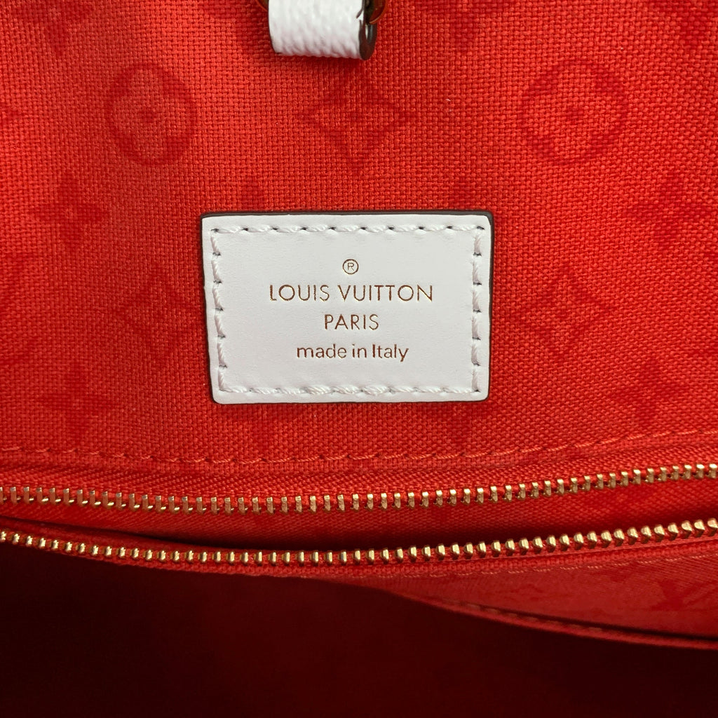 Louis Vuitton Onthego Red Crafty Giant Monogram Canvas