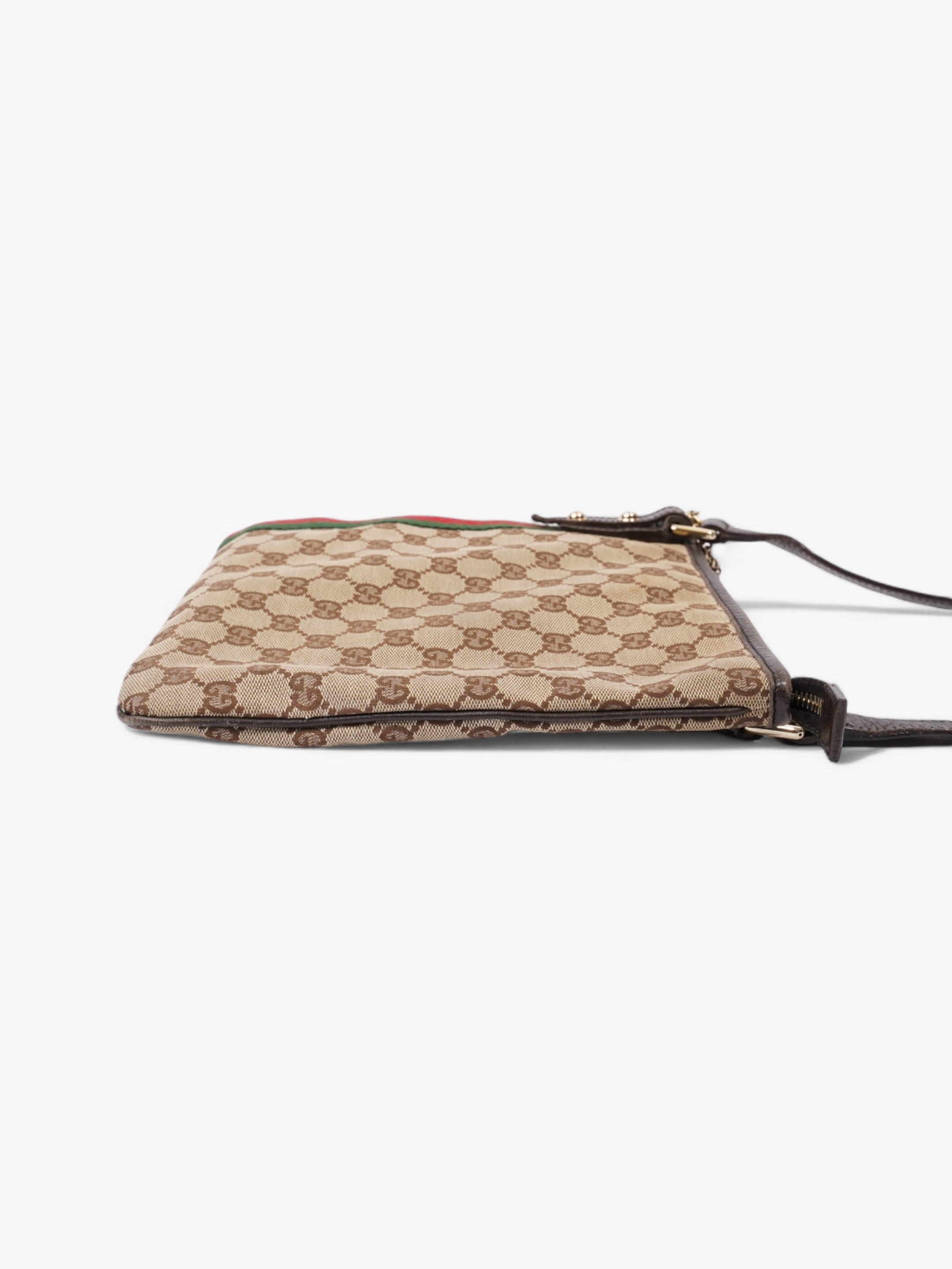Gucci Sherry Line GG Supreme / Red / Green Canvas