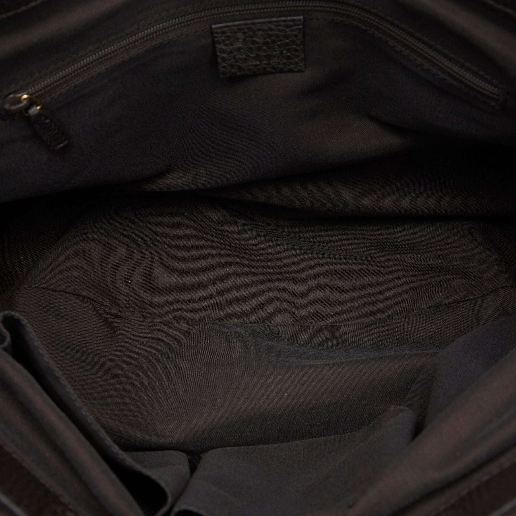 Brown Gucci GG Canvas Tote Bag