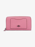 Coach Zip Wallet Pink / Pink Leather