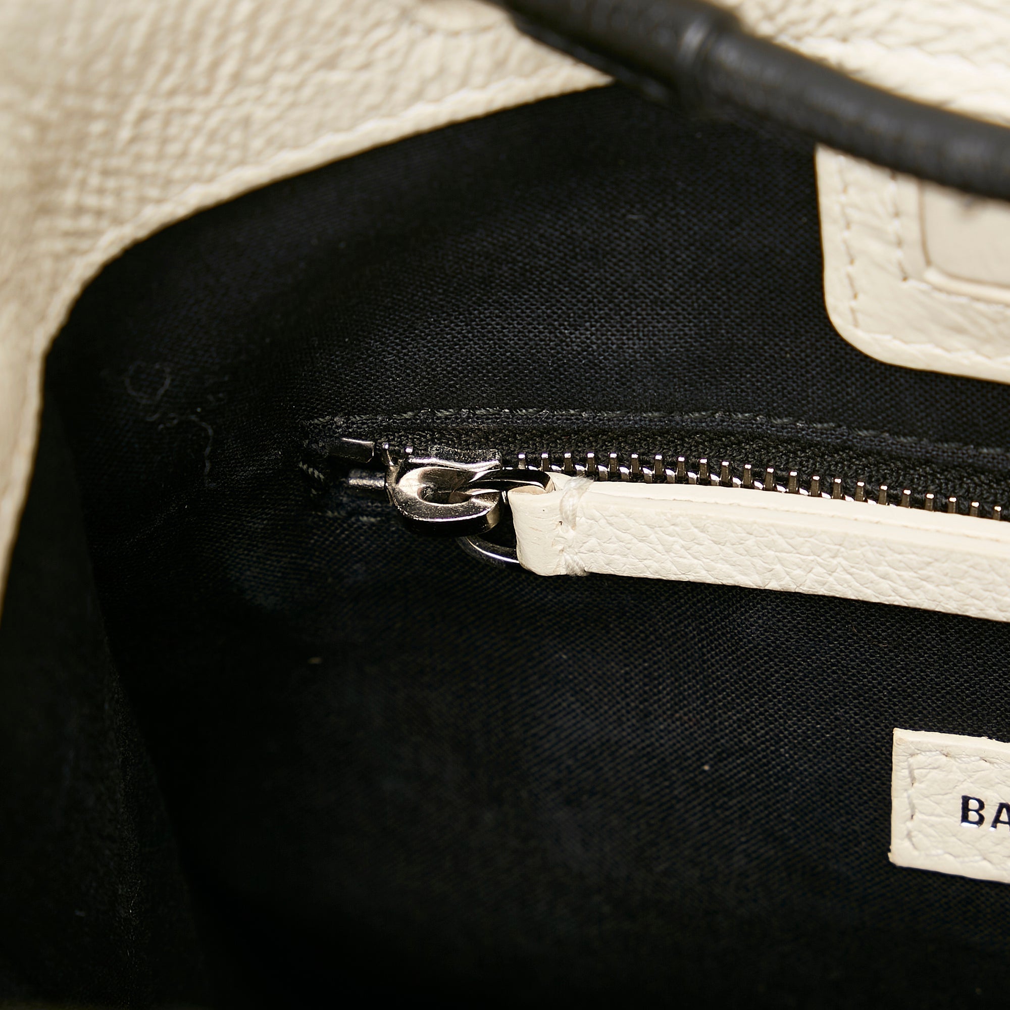 White Balenciaga XXS Shopping Tote Bag