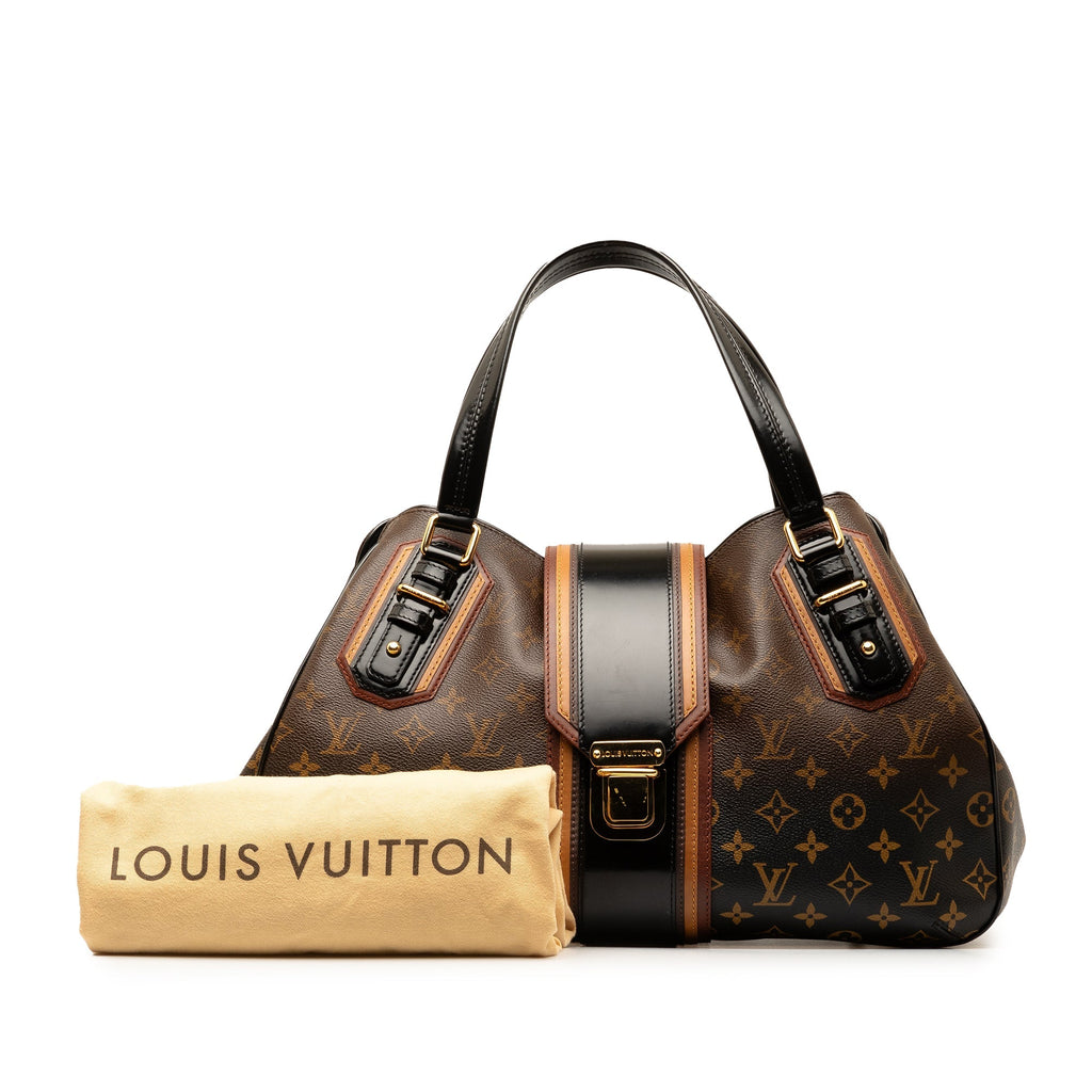 Brown Louis Vuitton Monogram Mirage Griet Handbag