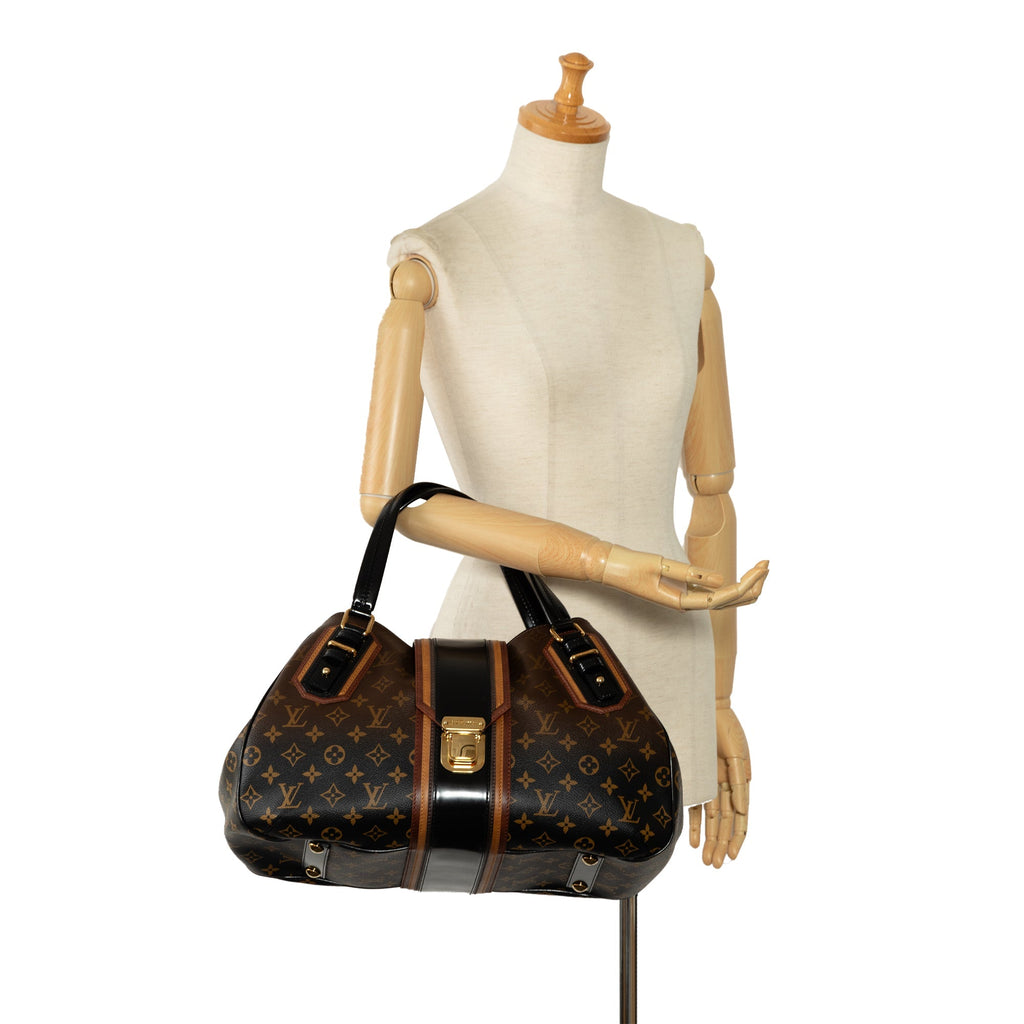 Brown Louis Vuitton Monogram Mirage Griet Handbag