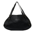 Black Gucci Leather Abbey Tote