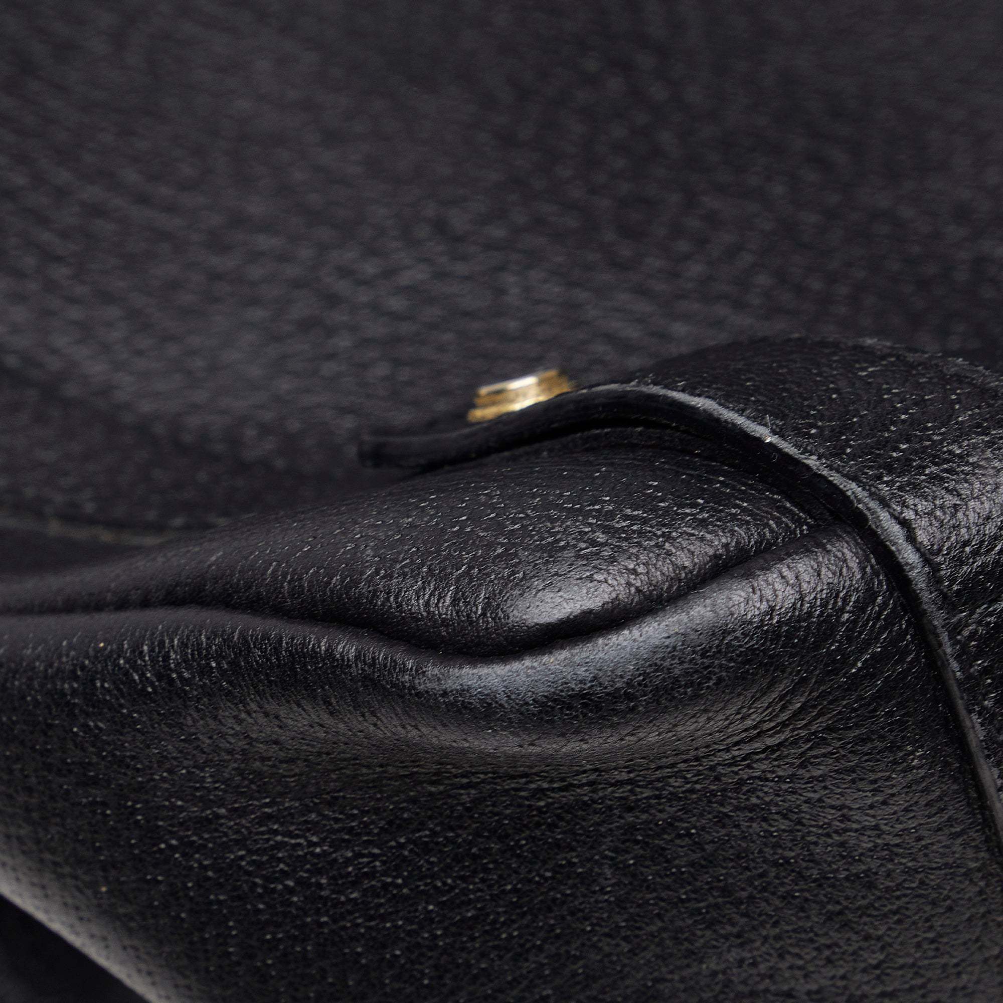Black Gucci Leather Abbey Tote
