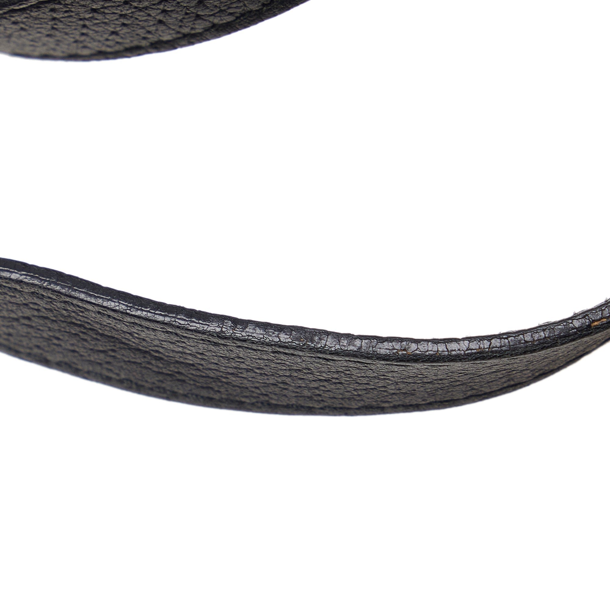 Black Gucci Leather Abbey Tote