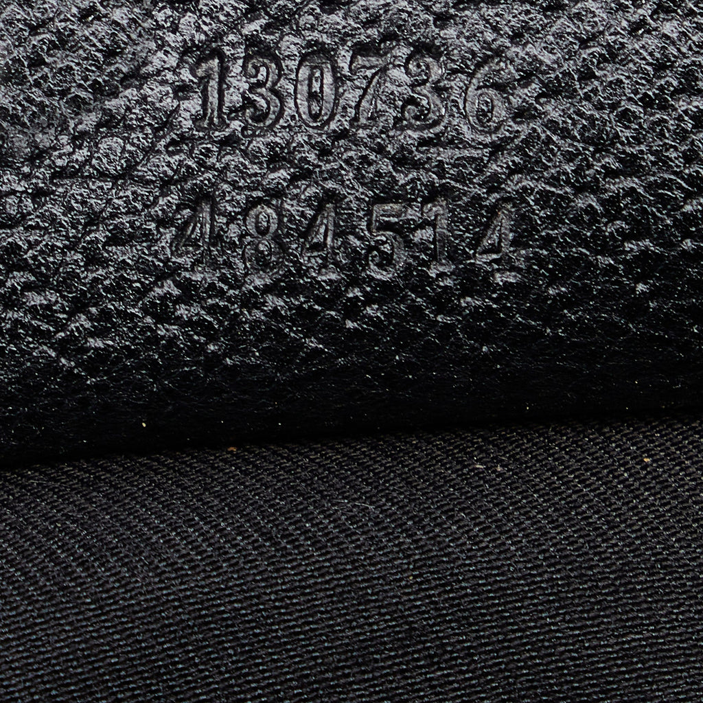 Black Gucci Leather Abbey Tote
