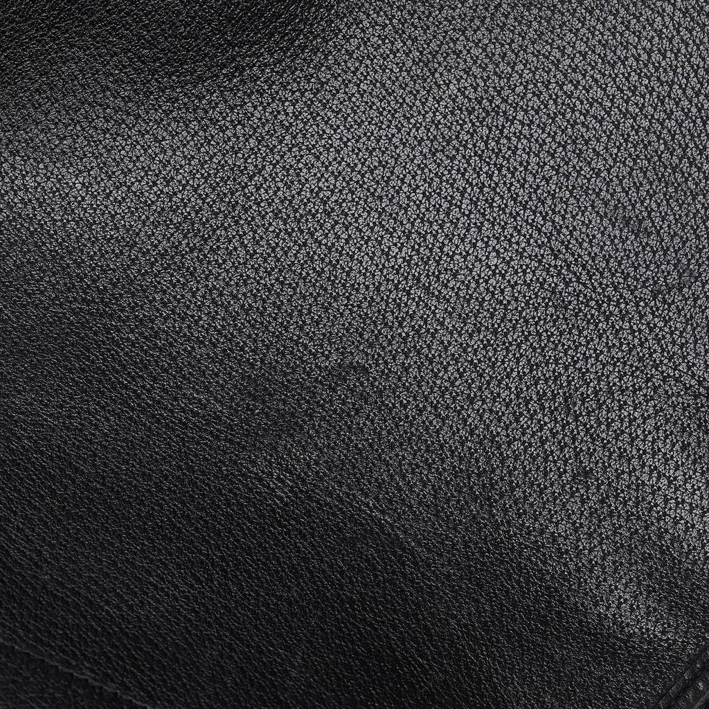 Black Gucci Leather Abbey Tote