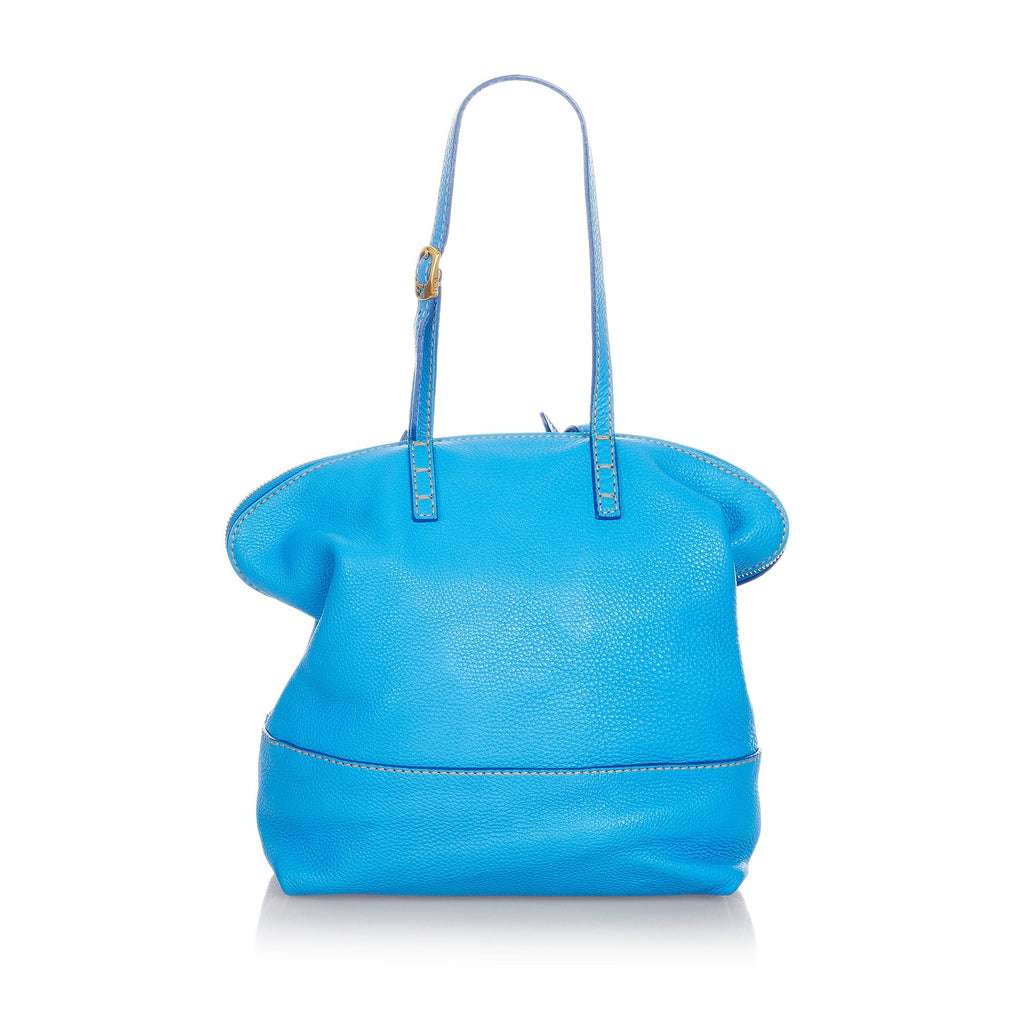 Fendi Selleria 2Bag Shoulder Bag Blue