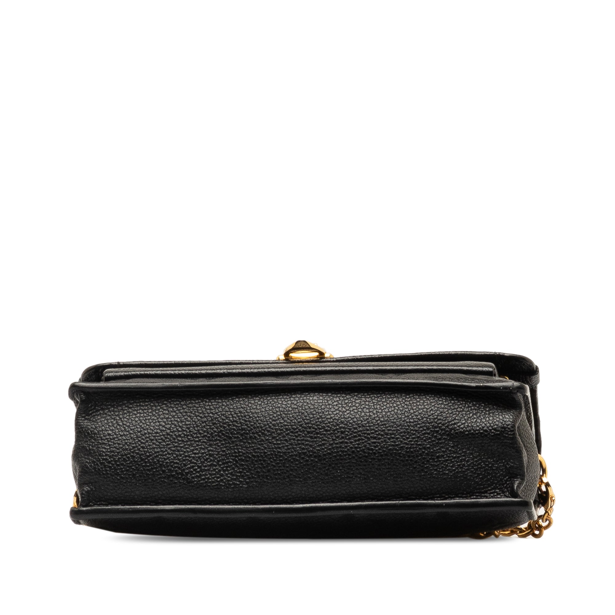 Black Louis Vuitton Monogram Empreinte Vavin Wallet on Chain Crossbody Bag